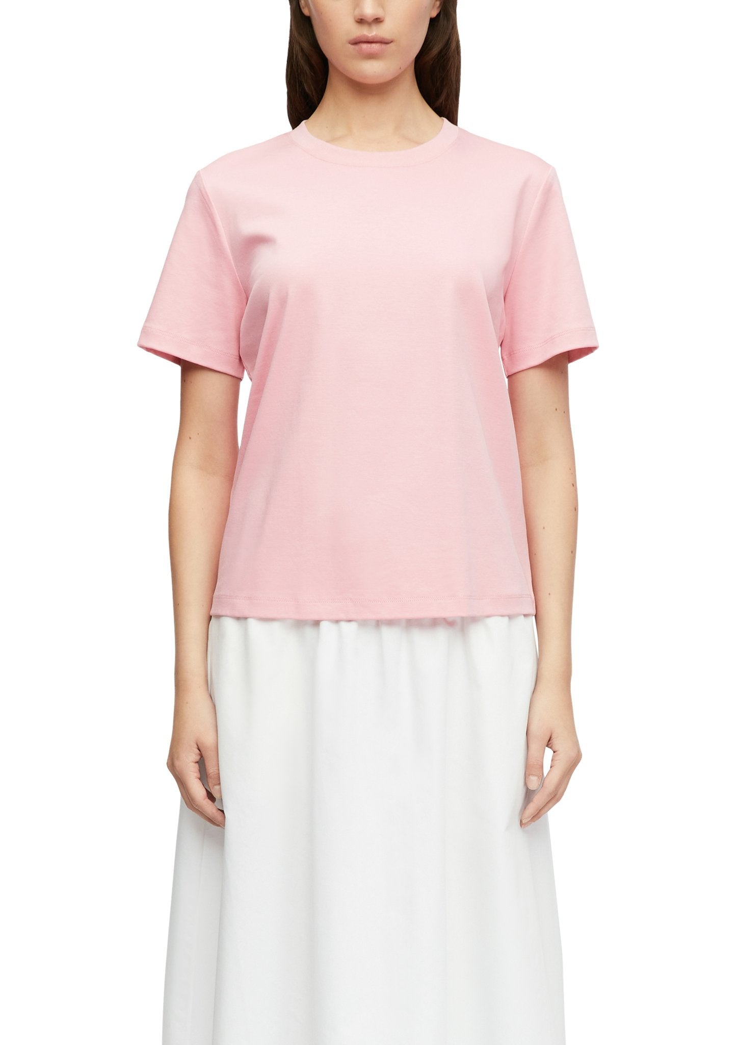 Comma Damen T-Shirts Lilac/Pink