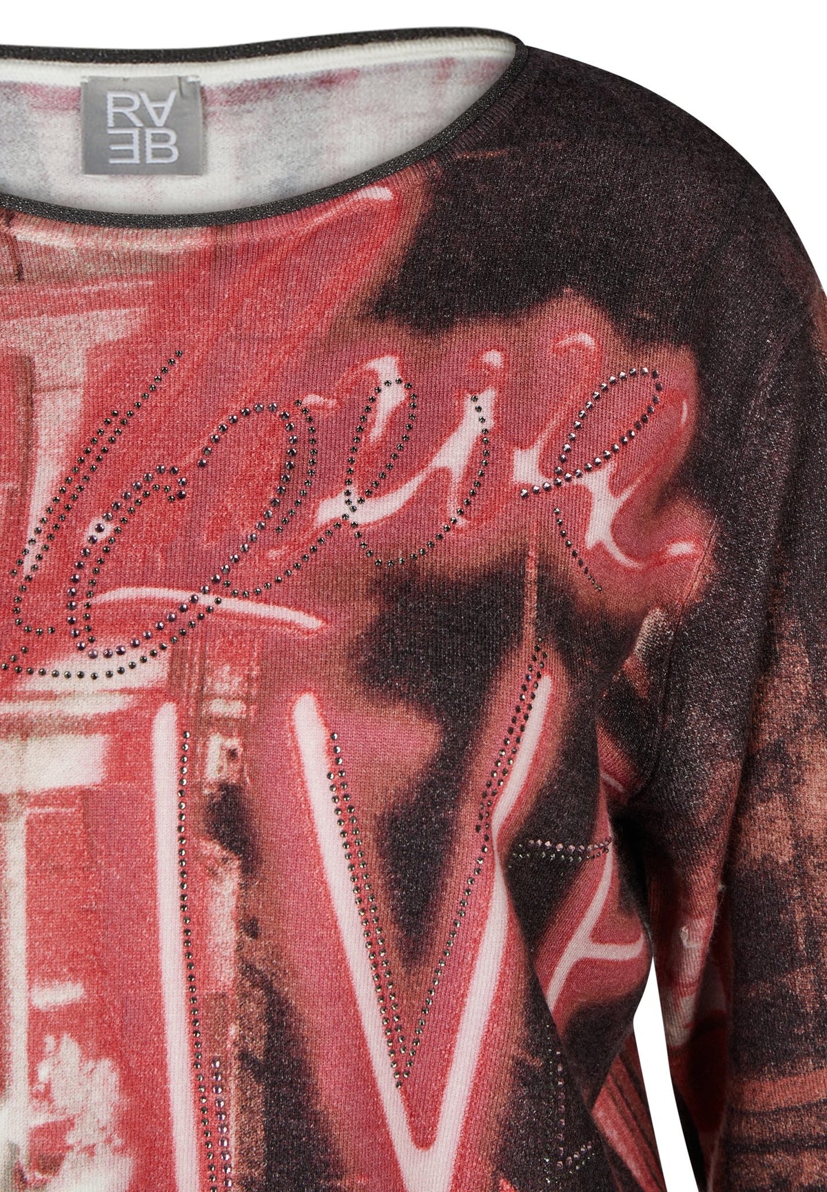 Rabe Damen Pullover Malve