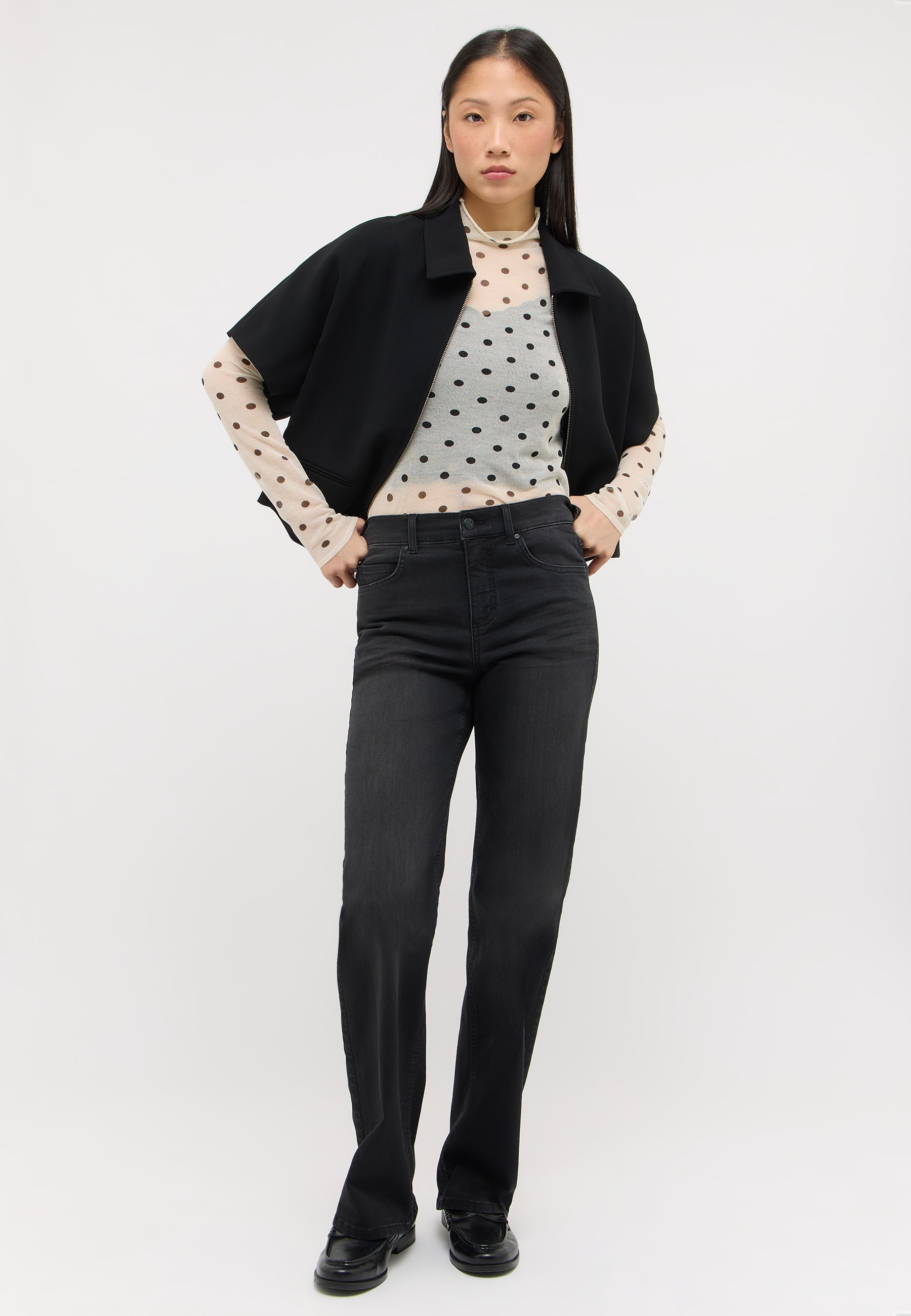 Angels Damen Jeans  Anthracite