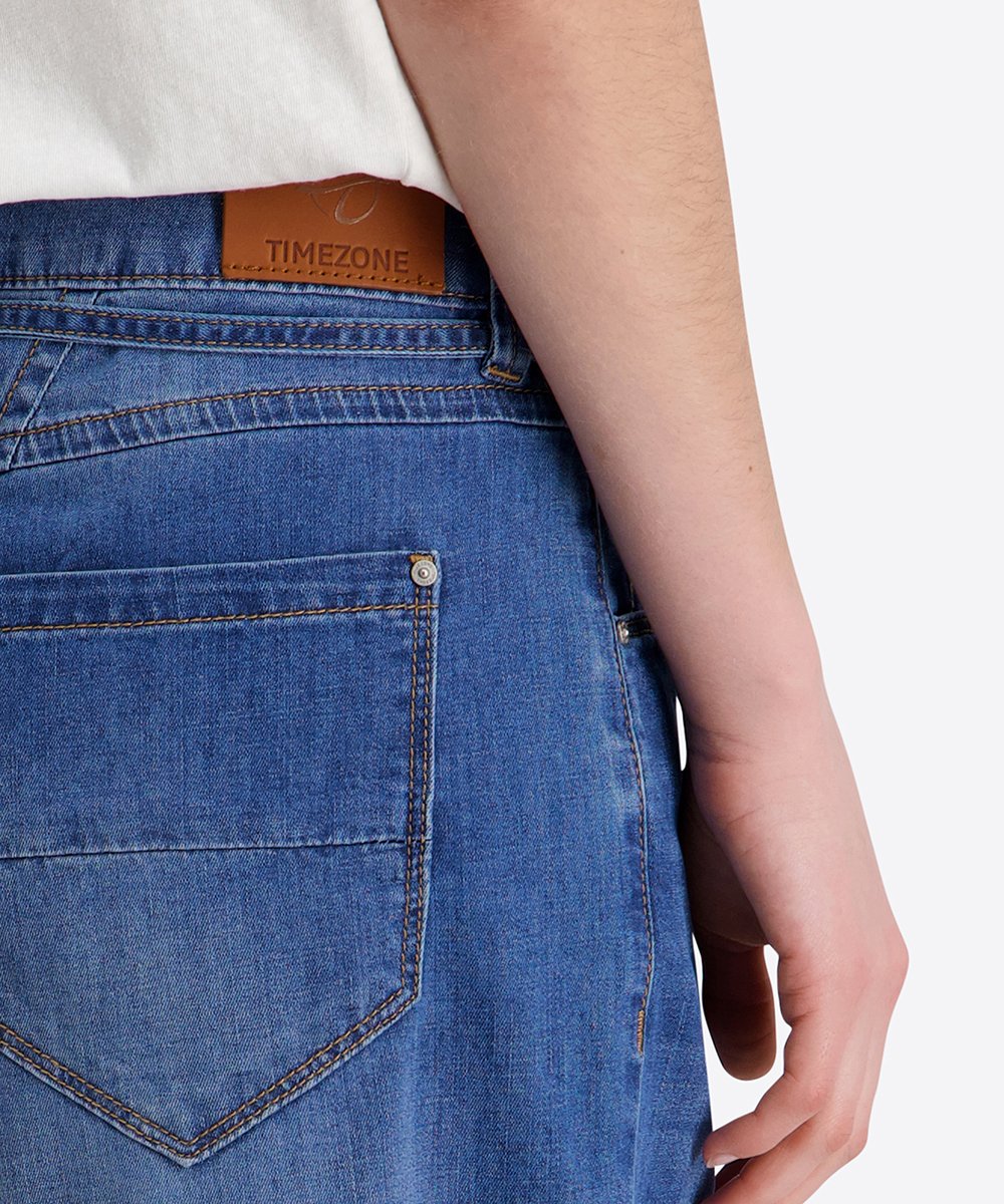 Timezone Damen Shorts  Mid Blue