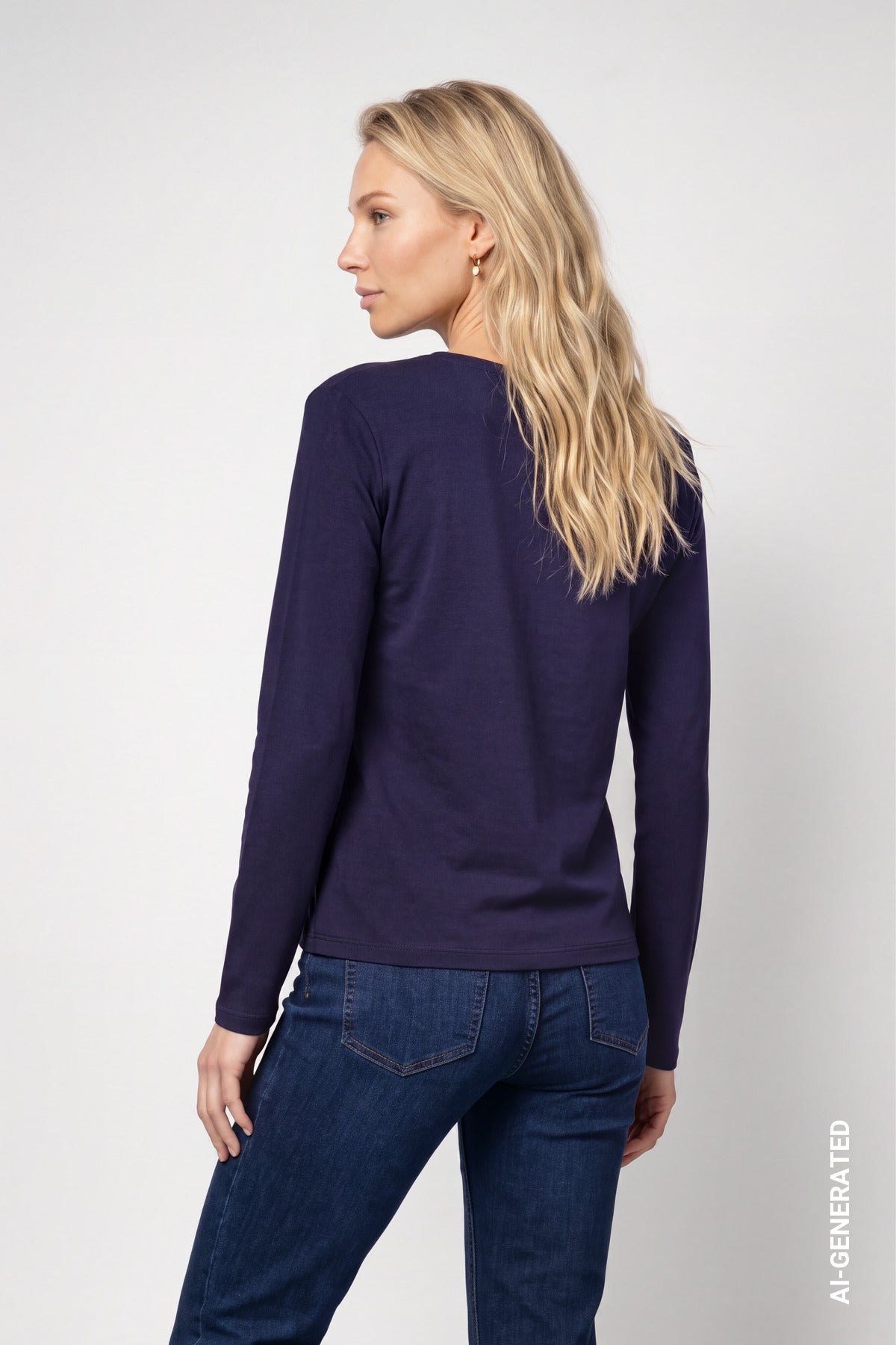 Monari Damen T-Shirts Dark Blue