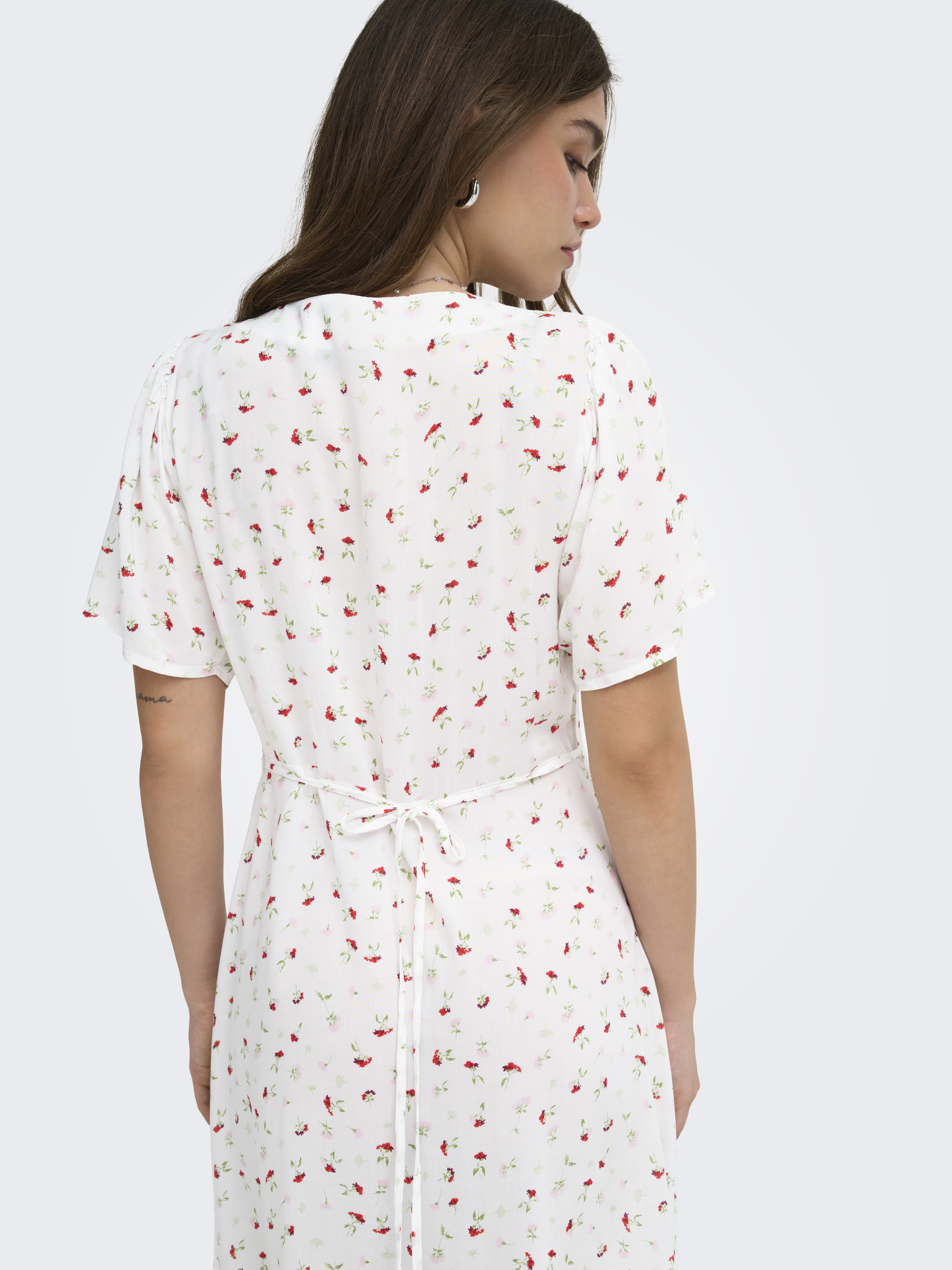Only Damen Kleider Cloud Dancer/Lu