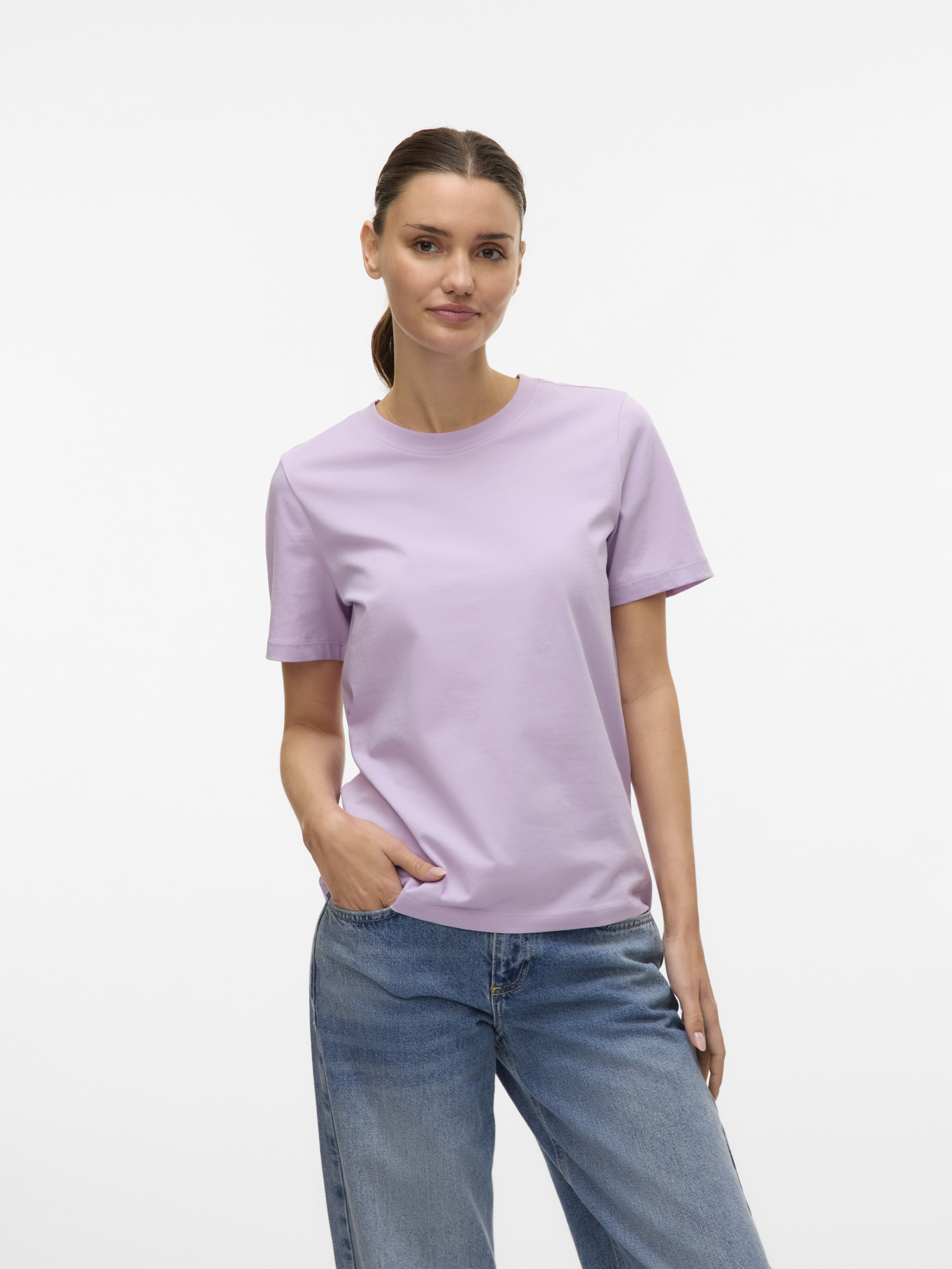 Vero Moda Damen T-Shirts Orchid Bloom
