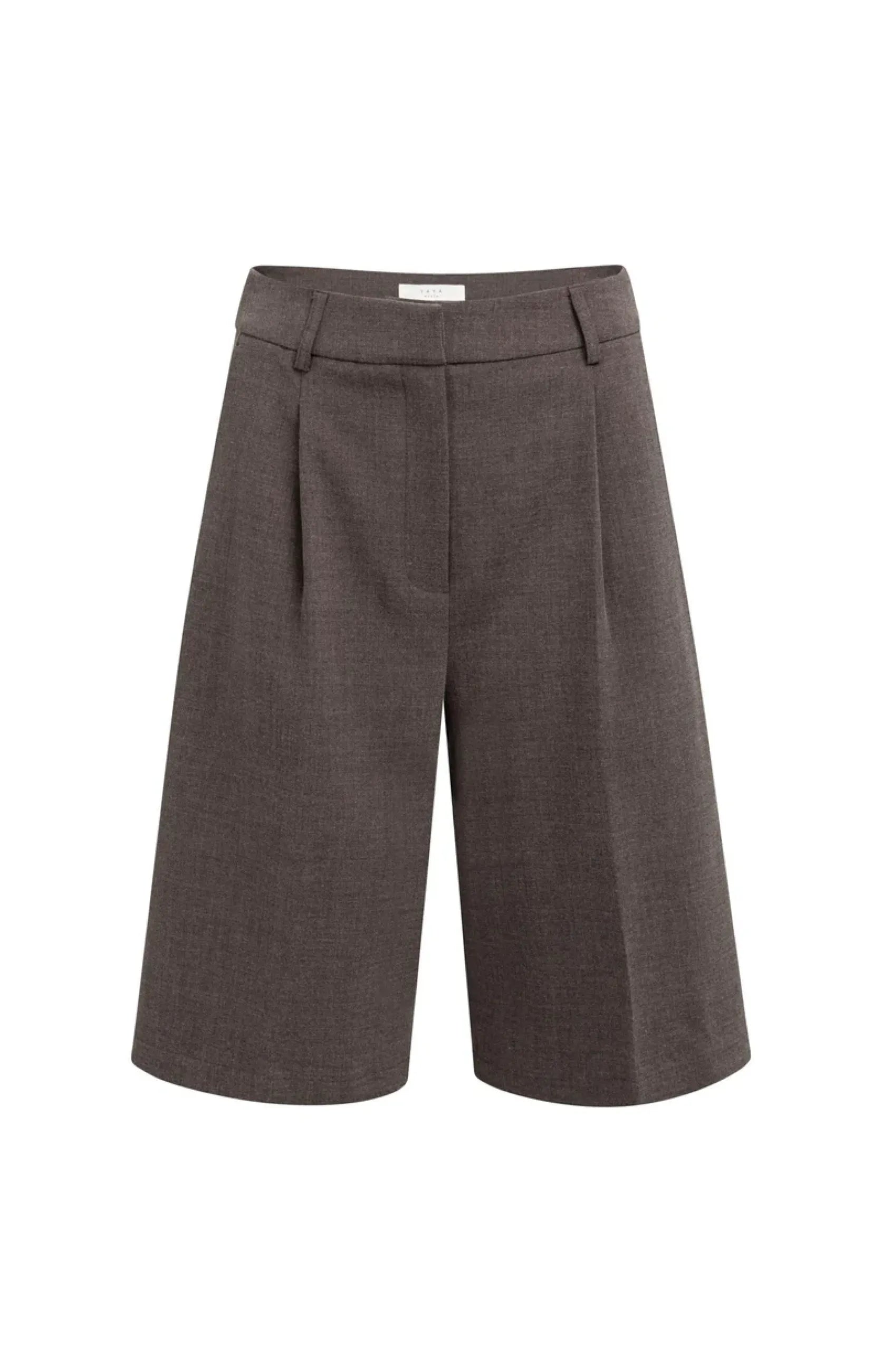 Bermudashorts mit hohem Bund und Falten Verkaufspreis