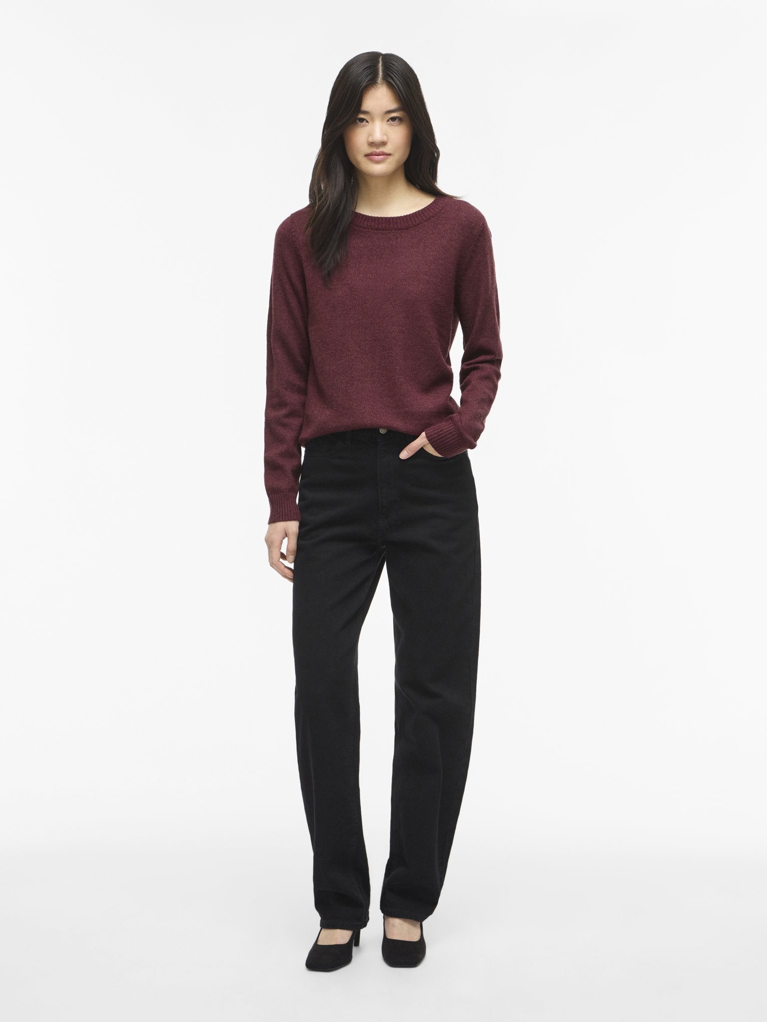 Vila Damen Pullover Port Royale/Dar