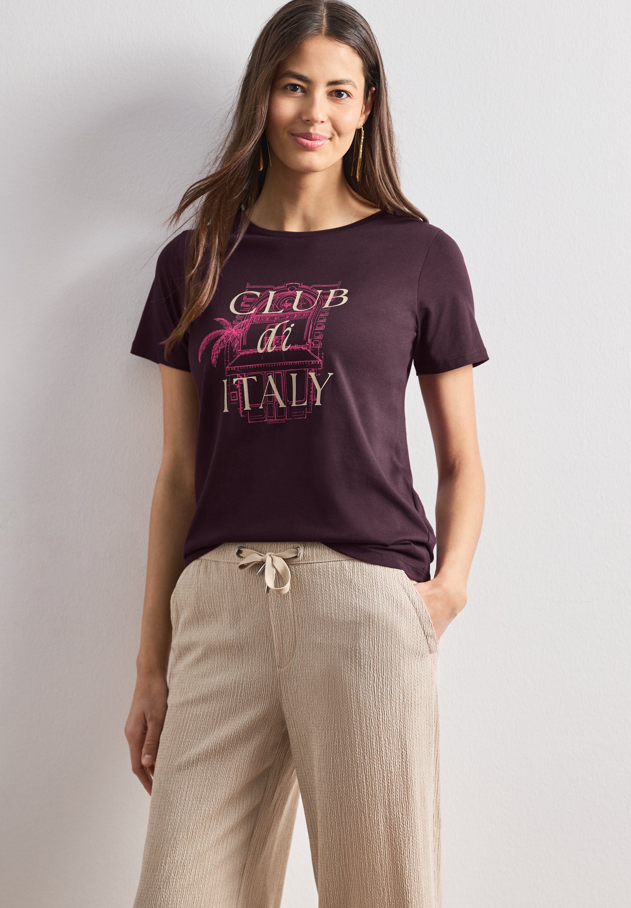 Street One Damen T-Shirts  Rustic Ro