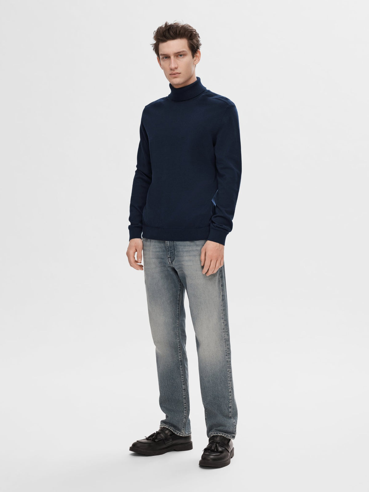 Selected homme Herren Pullover Navy