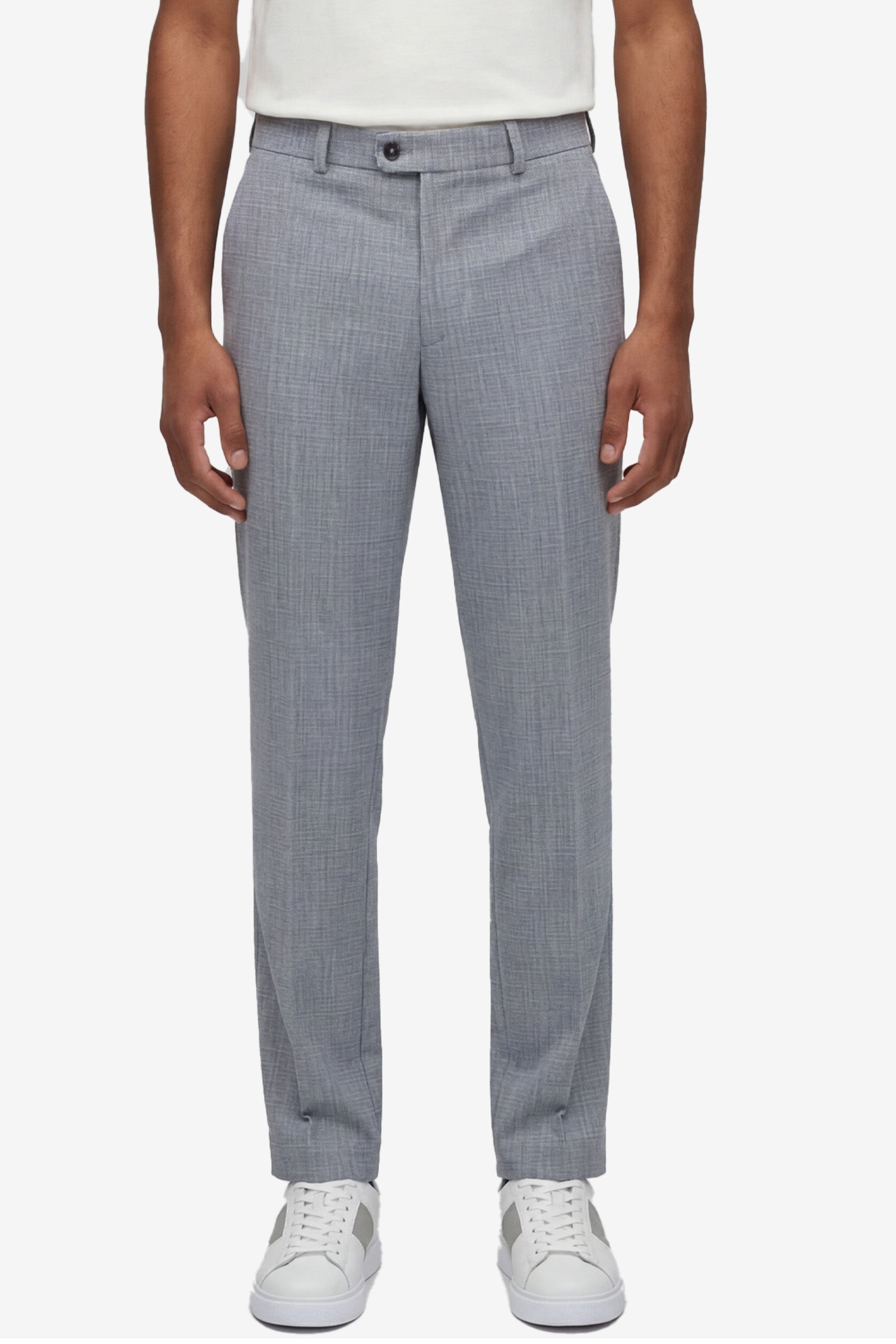 Carl Gross Herren Hosen Hellblau