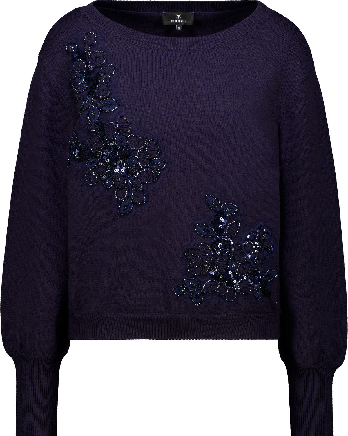 Monari Damen Pullover Dark Blue