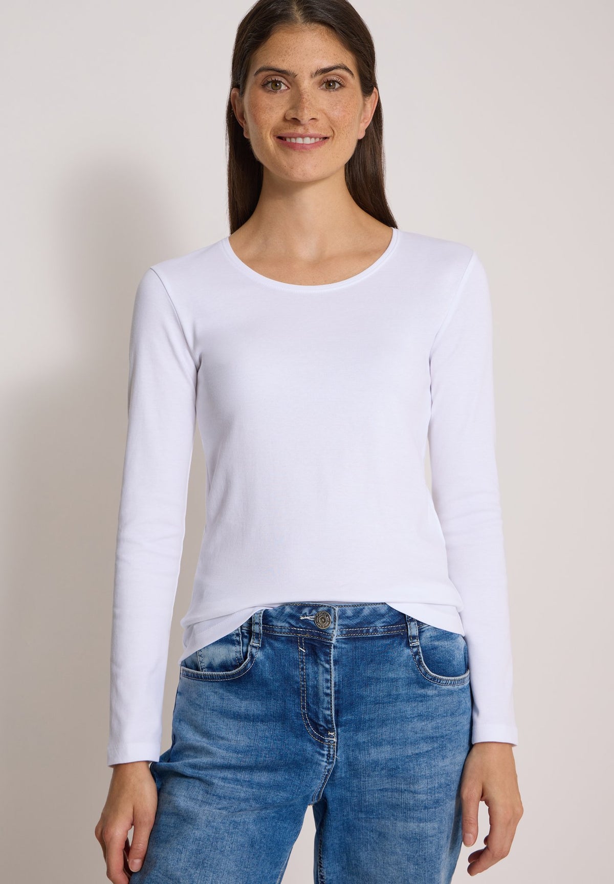 Cecil Damen T-Shirts  White