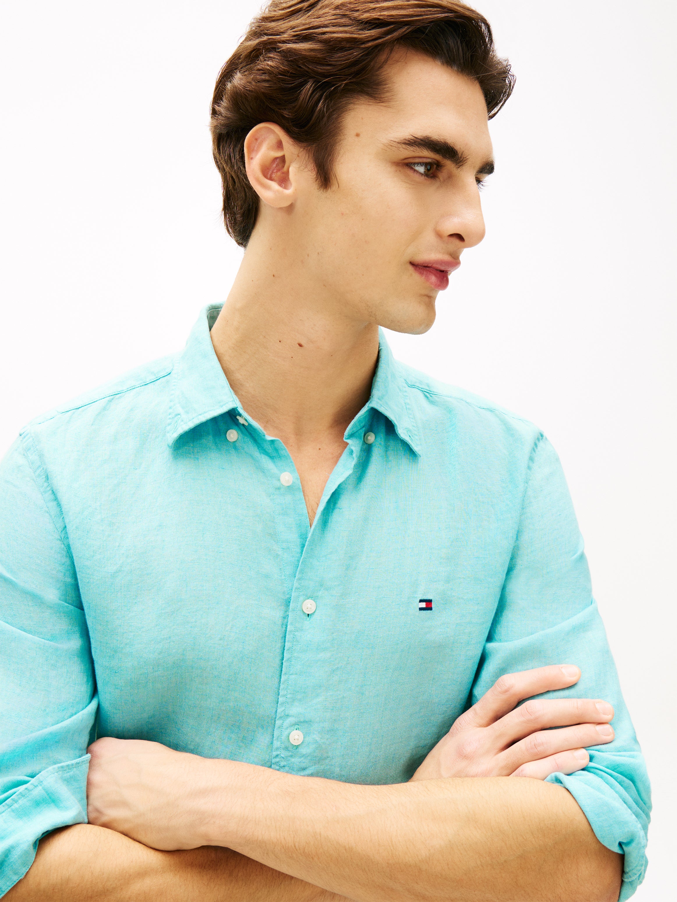 Tommy Hilfiger Herren Hemden Csr Blue