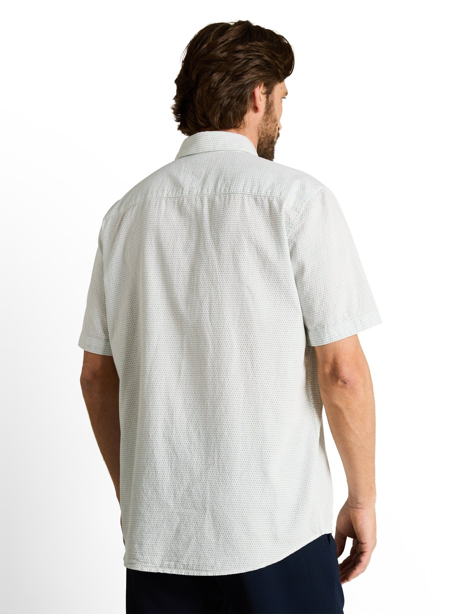 Tom Tailor Herren Hemden kurz Gardenia White