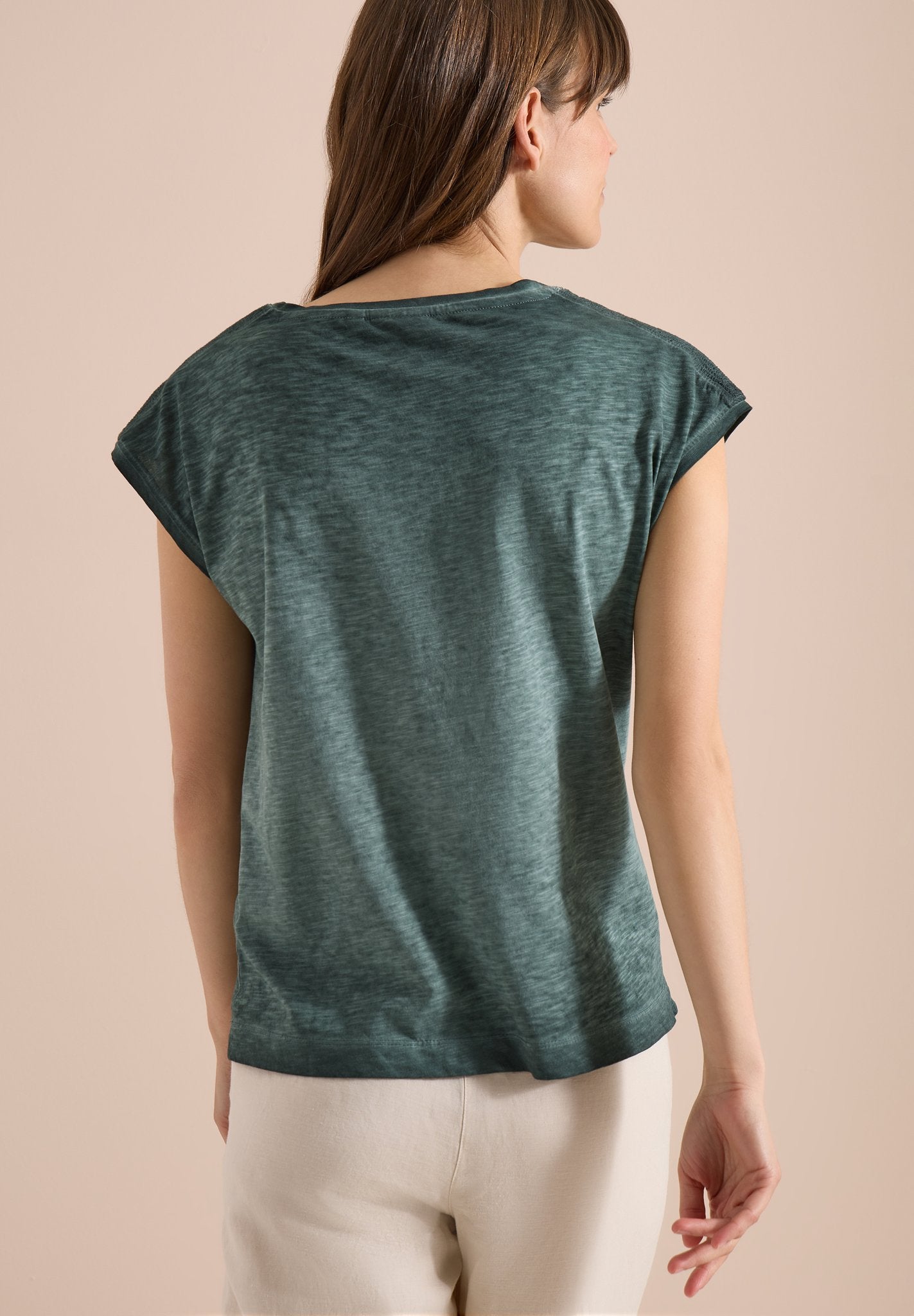 Cecil Damen T-Shirts Palm Bree