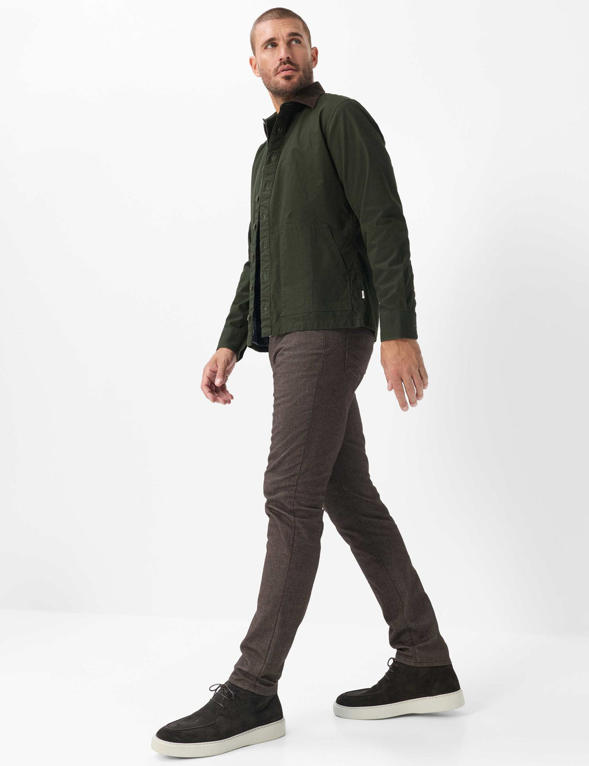 Brax Herren Hosen  Chocolate