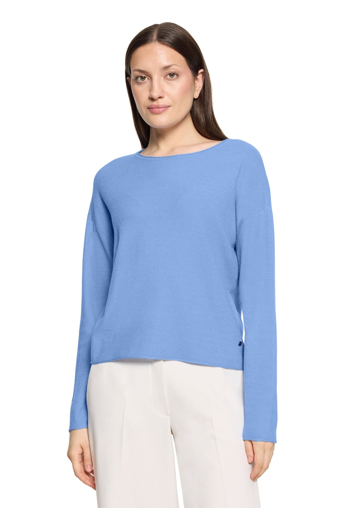 Betty & Co Damen Pullover Blue Melange
