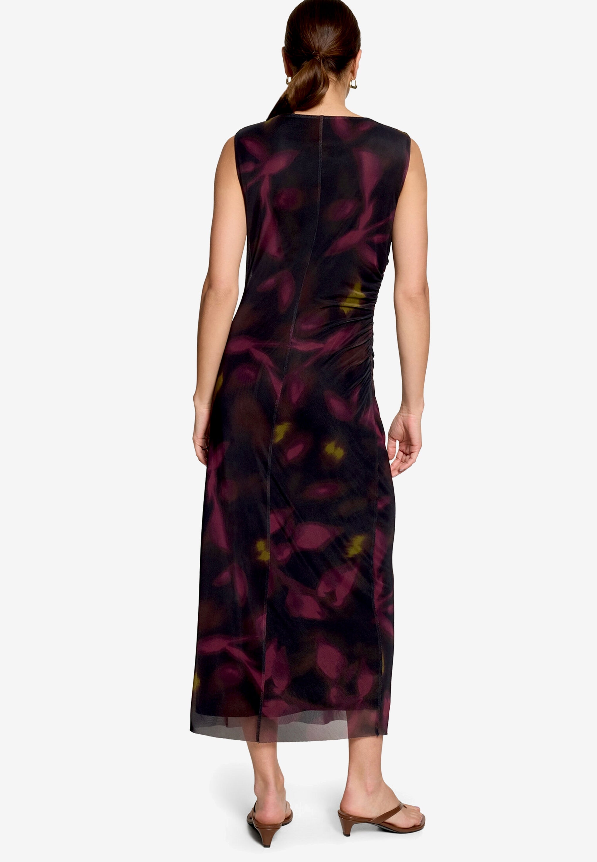 Zero Damen Kleider Black/Dark Red