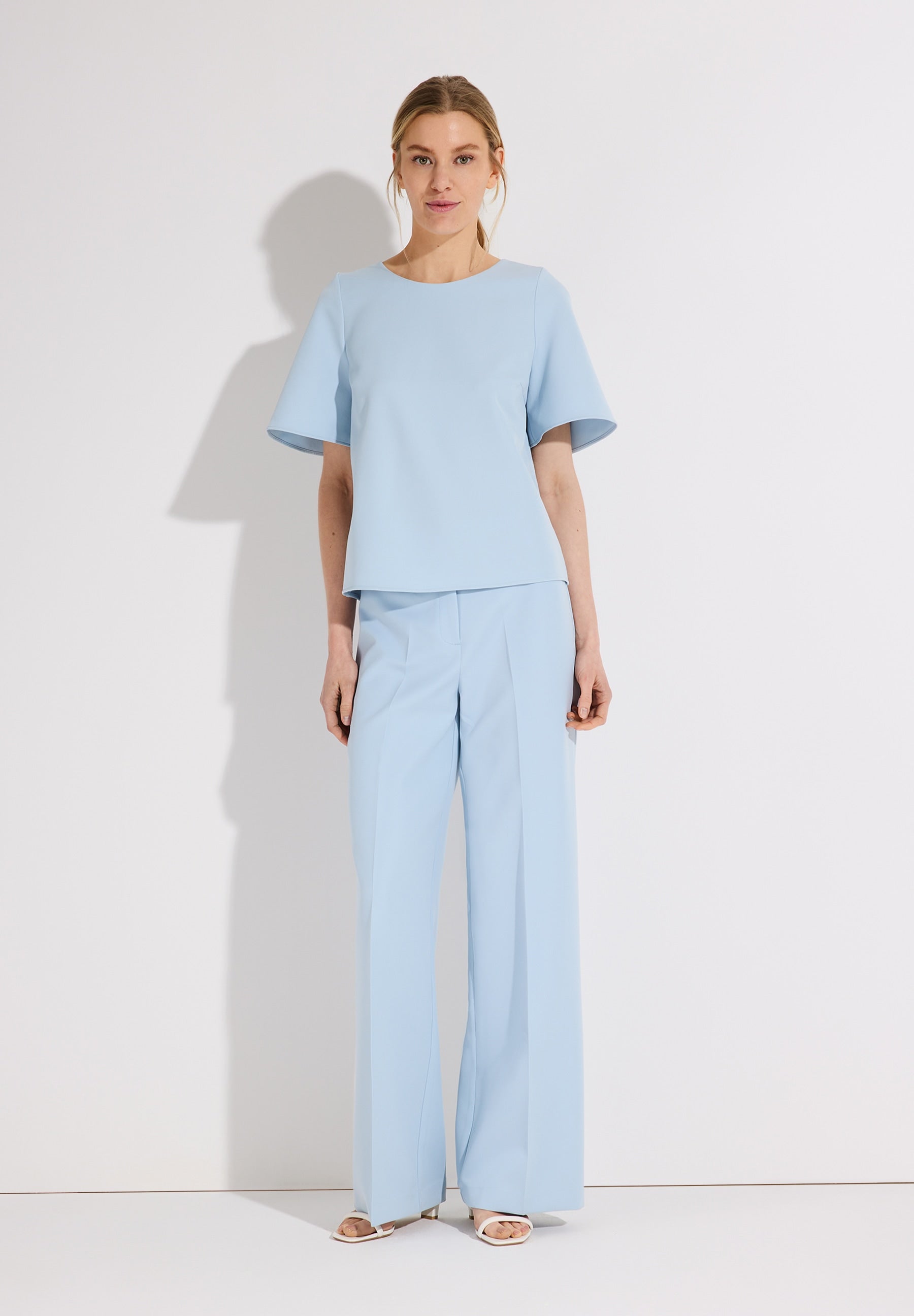 More & More Damen Blusen kurz  Soft Cloud
