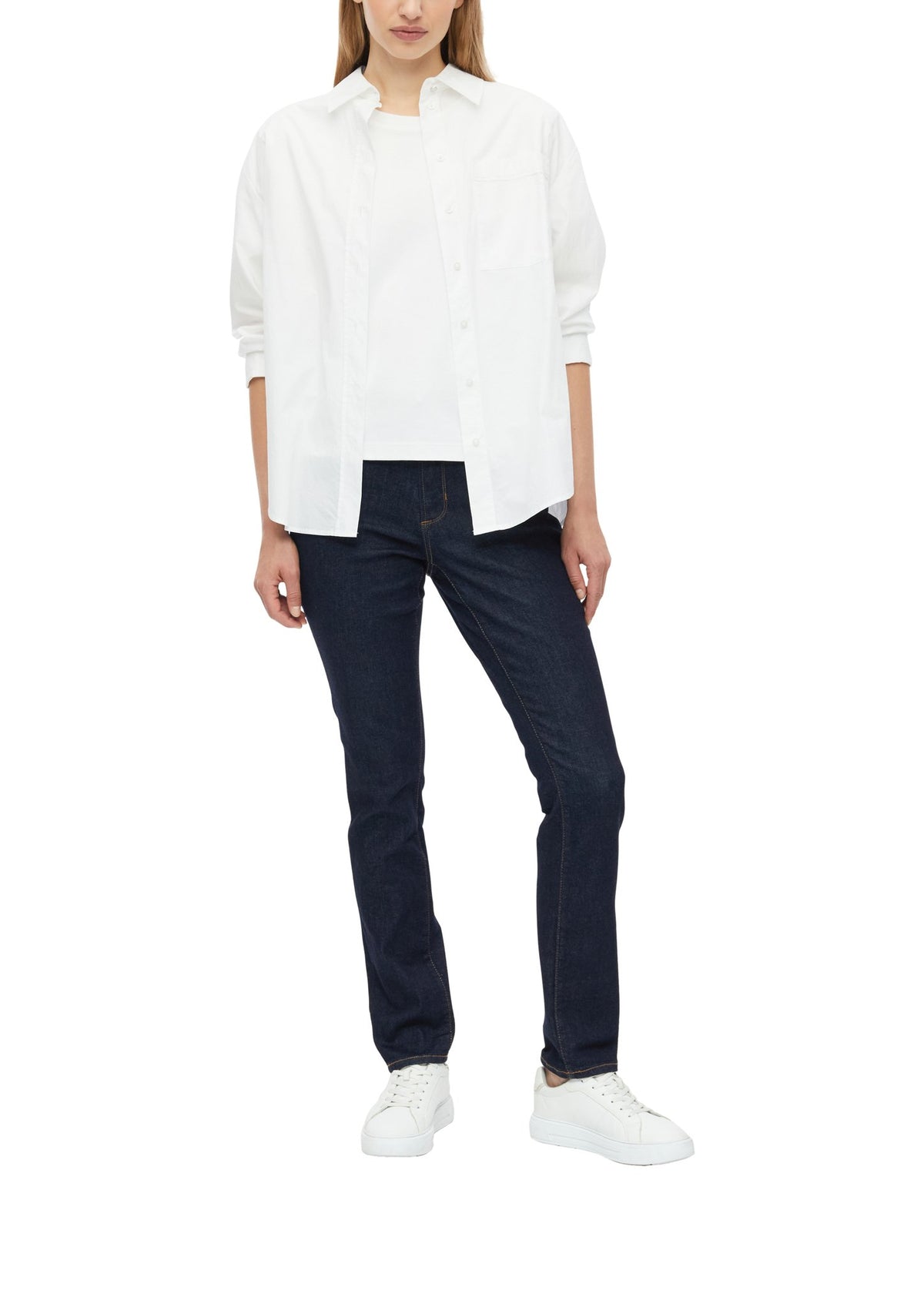 S. Oliver red Damen Jeans Z Blue
