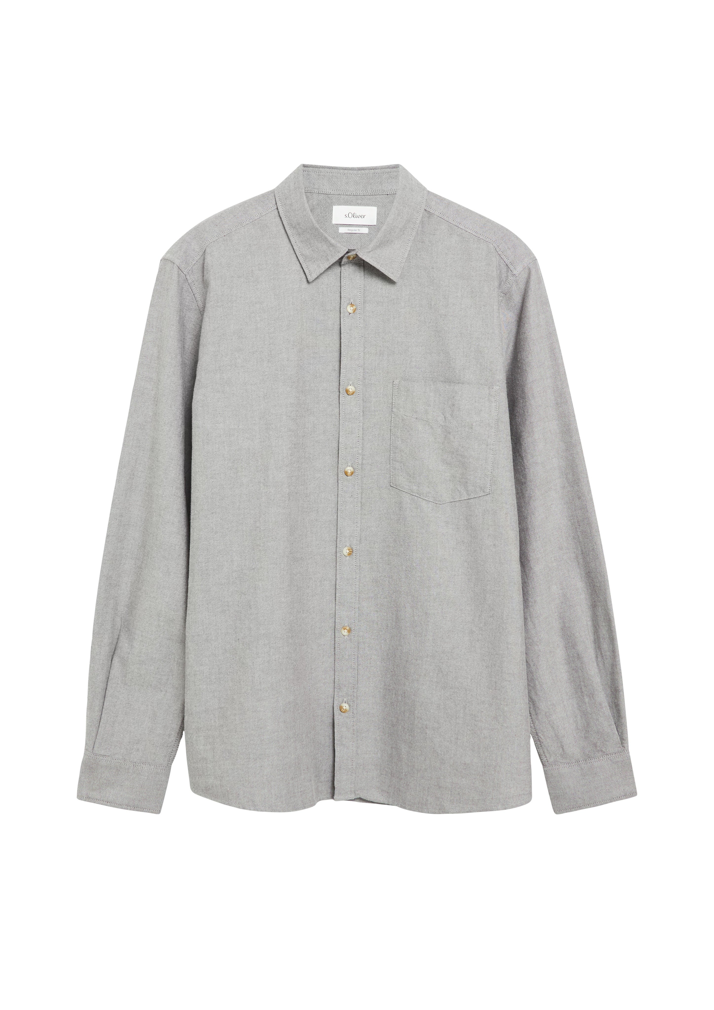 S. Oliver red Herren Hemden lang W Brown