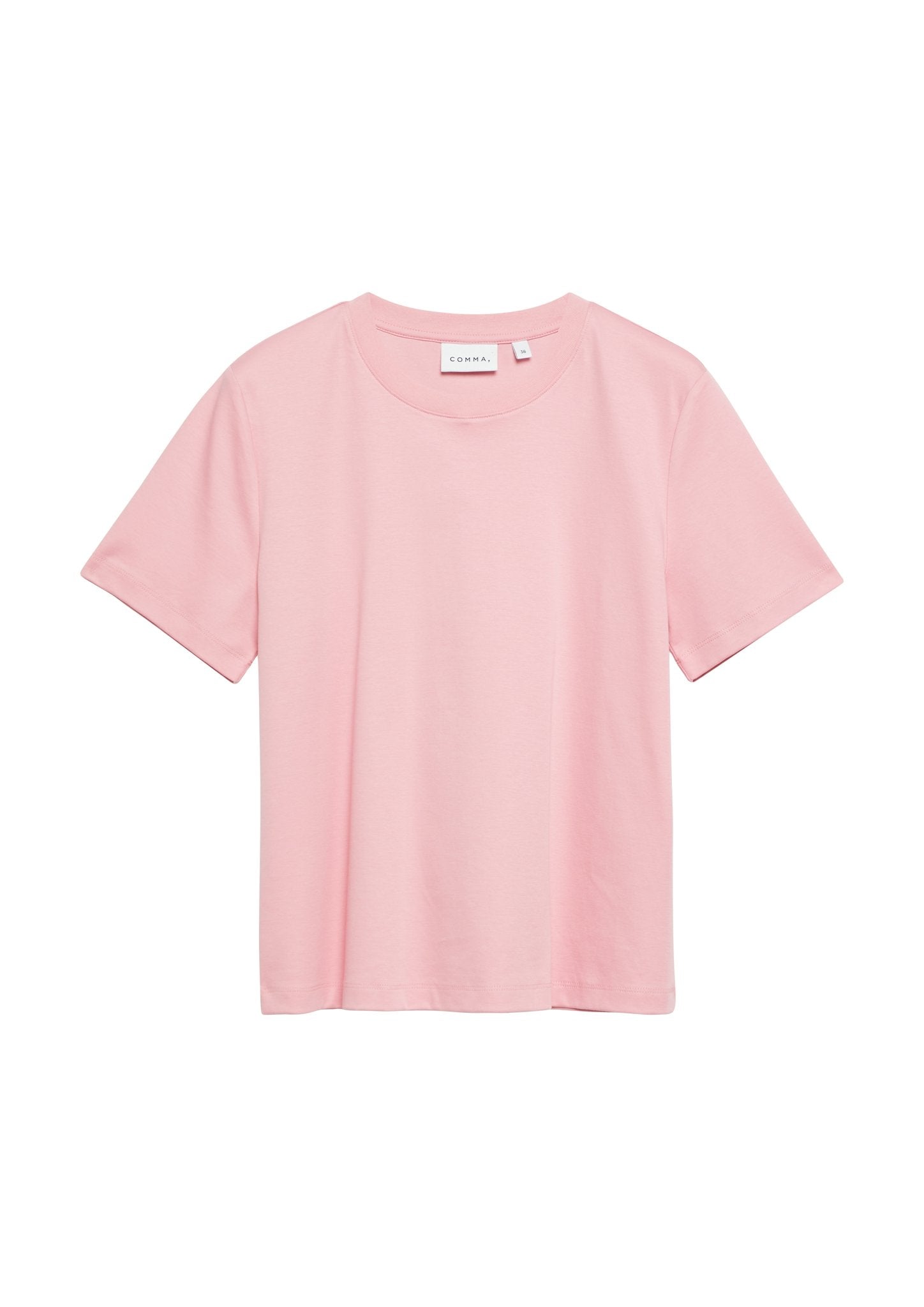 Comma Damen T-Shirts Lilac/Pink