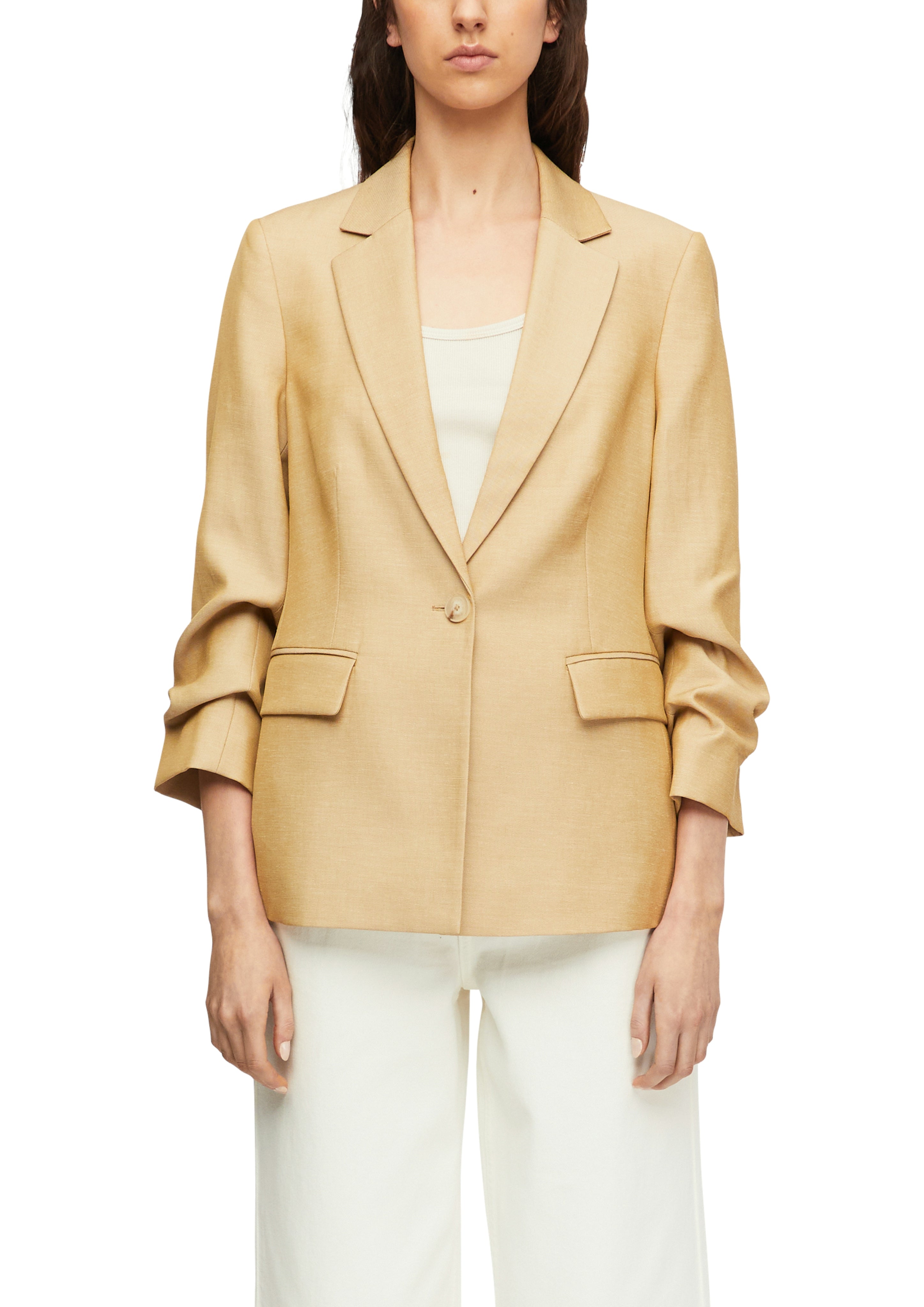 Comma Damen Blazer Brown
