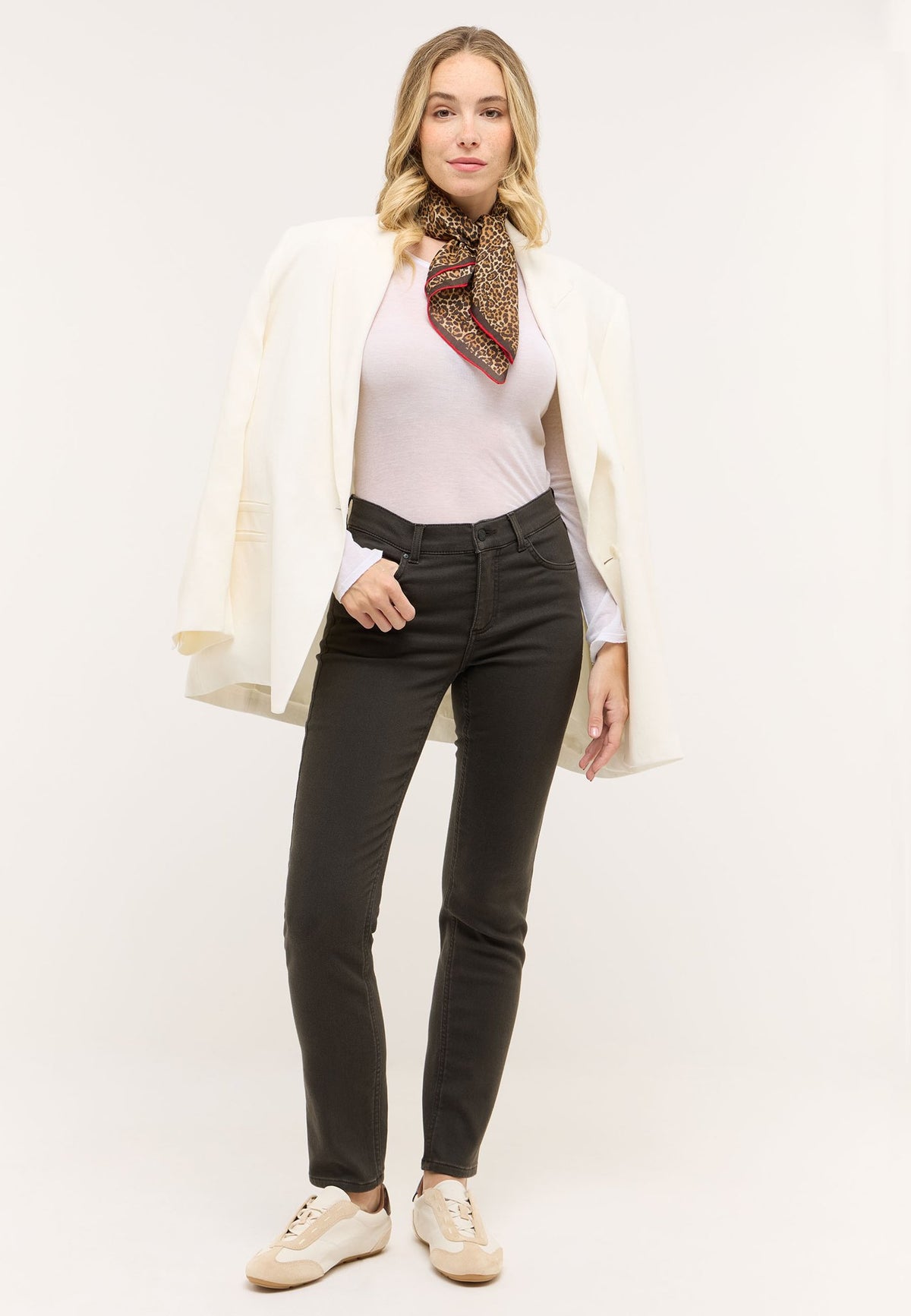 Angels Damen Jeans Dark Chocol
