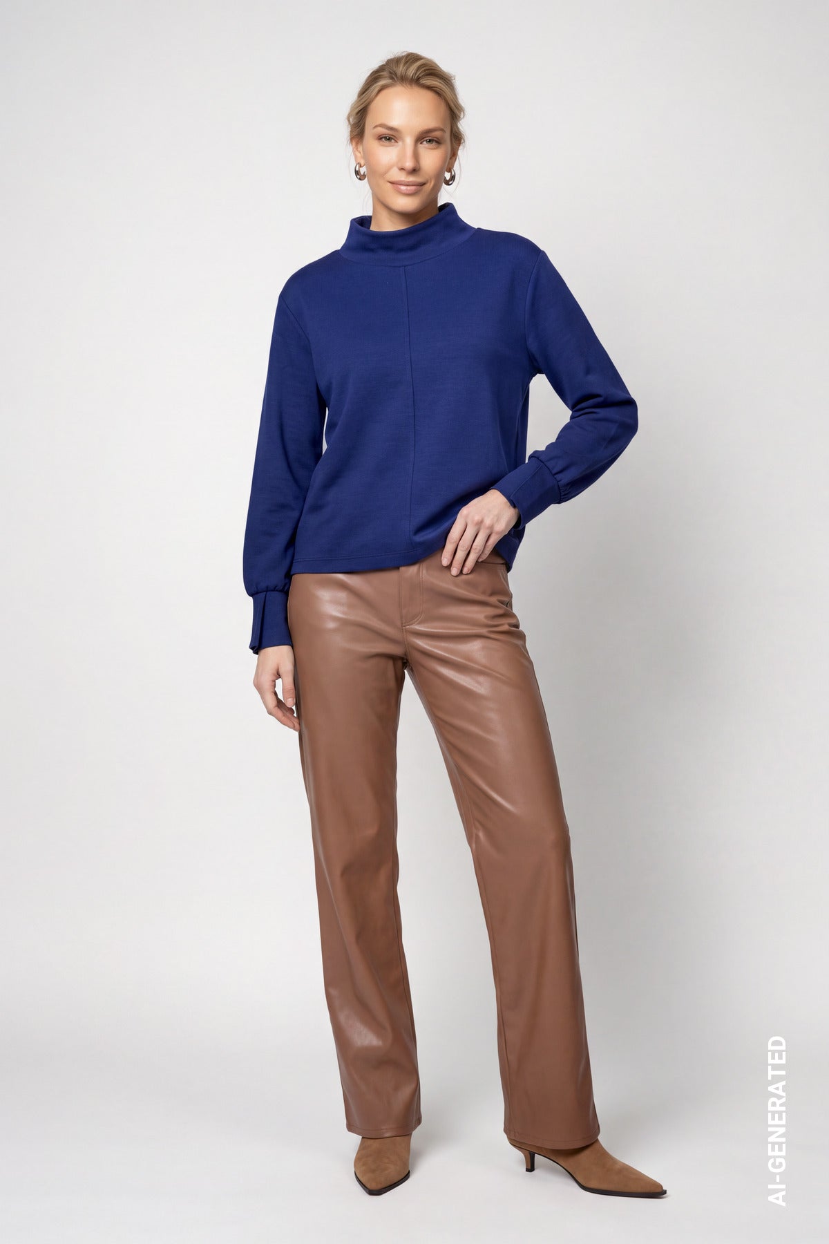 Monari Damen T-Shirts Classic Nav
