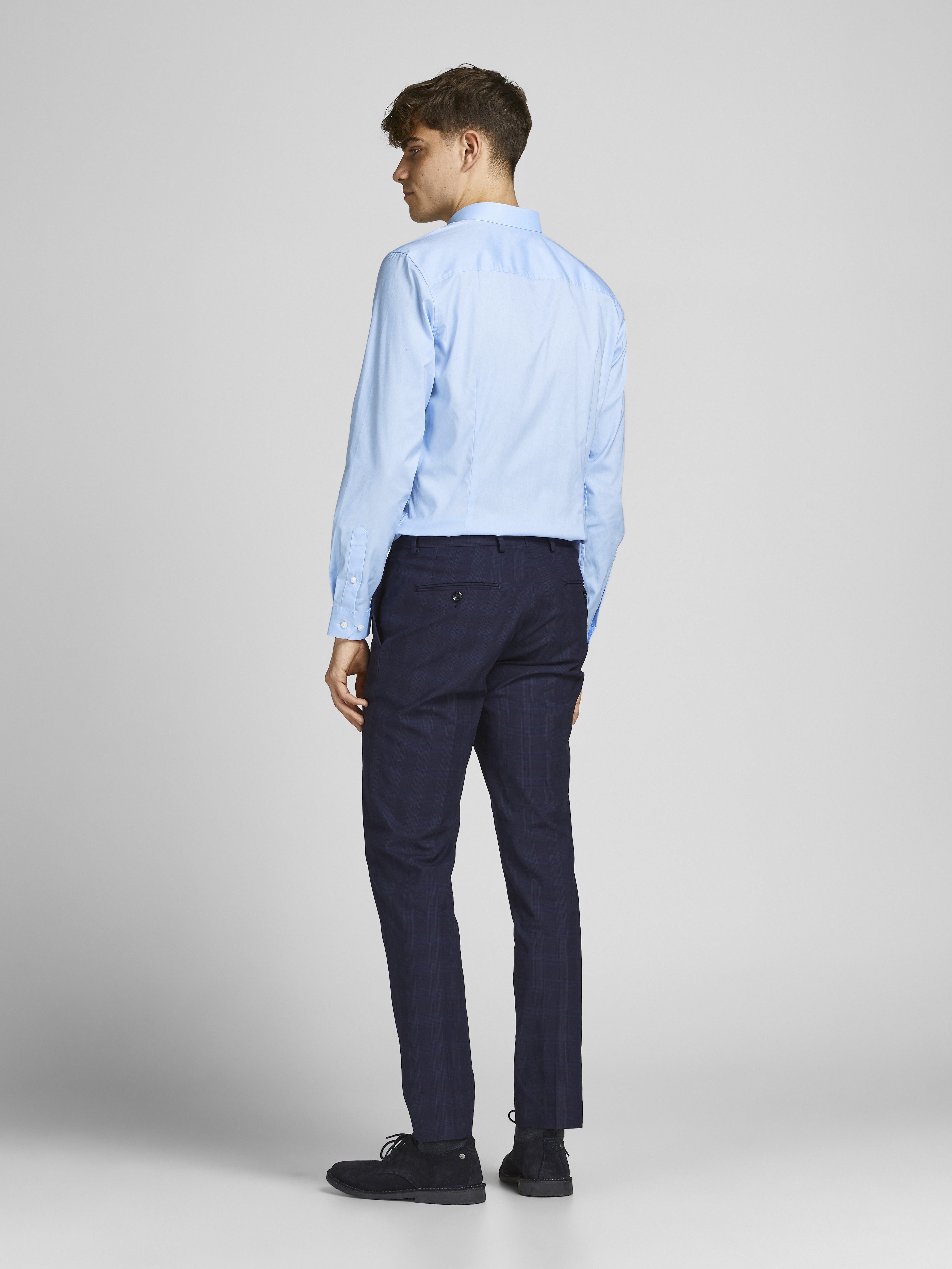 Jack & Jones Herren Hemden Cashmere Blue/S