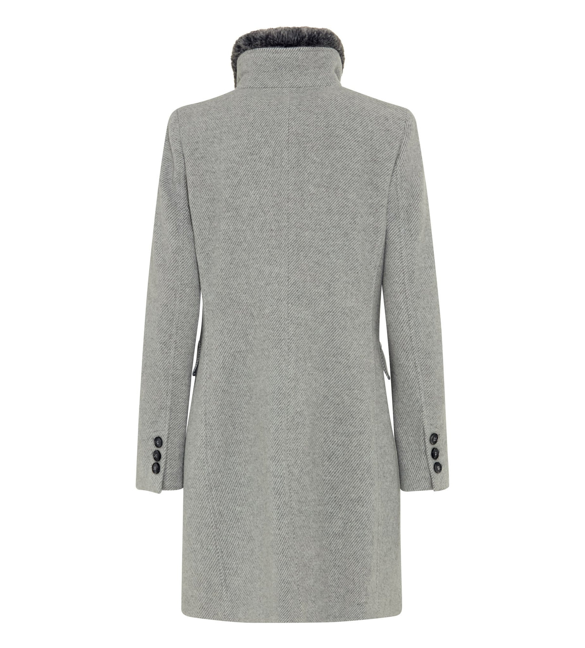 Fuchs & Schmitt Damen Mantel Dunkelgrau