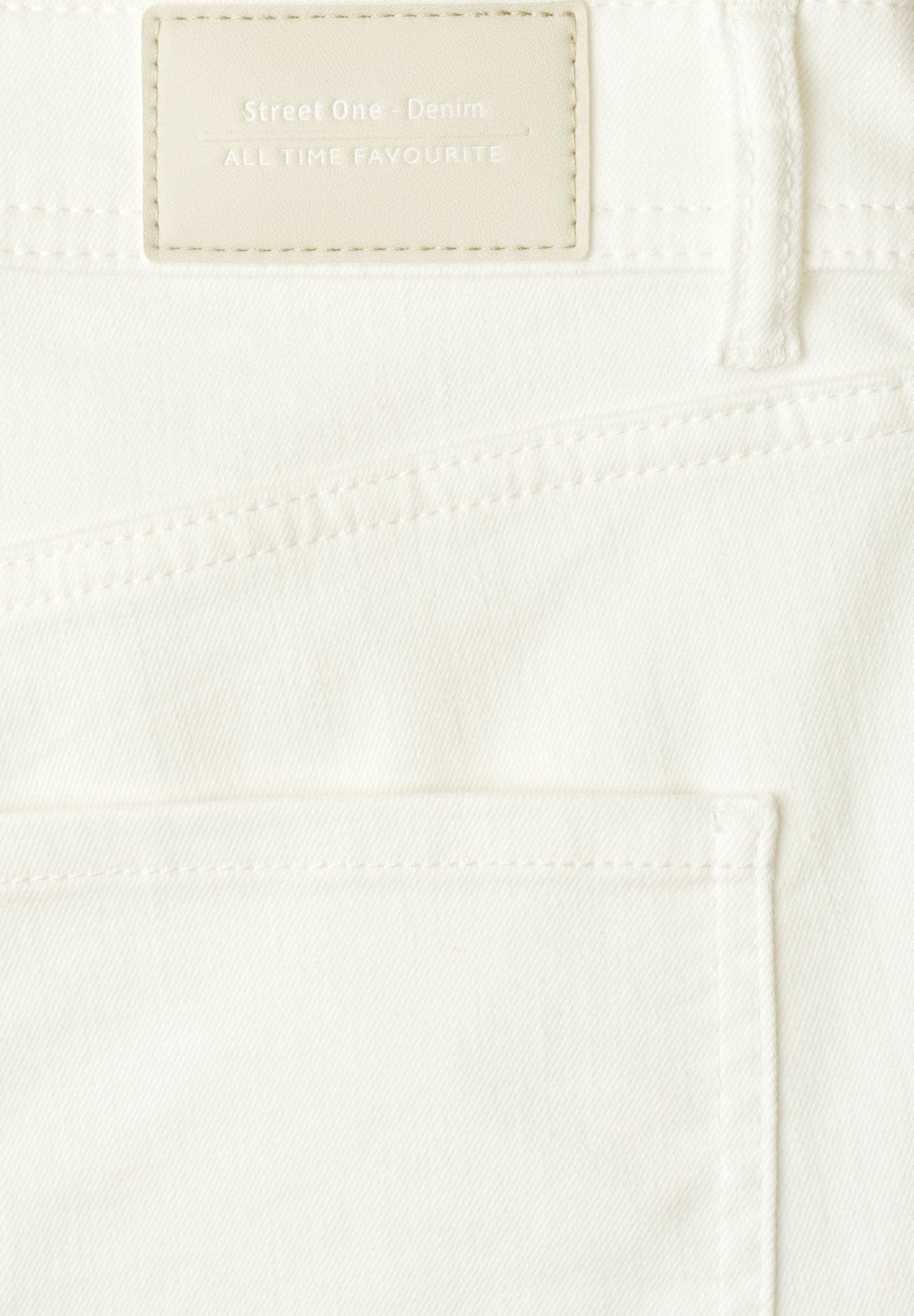 Street One Damen Hosen  Off White