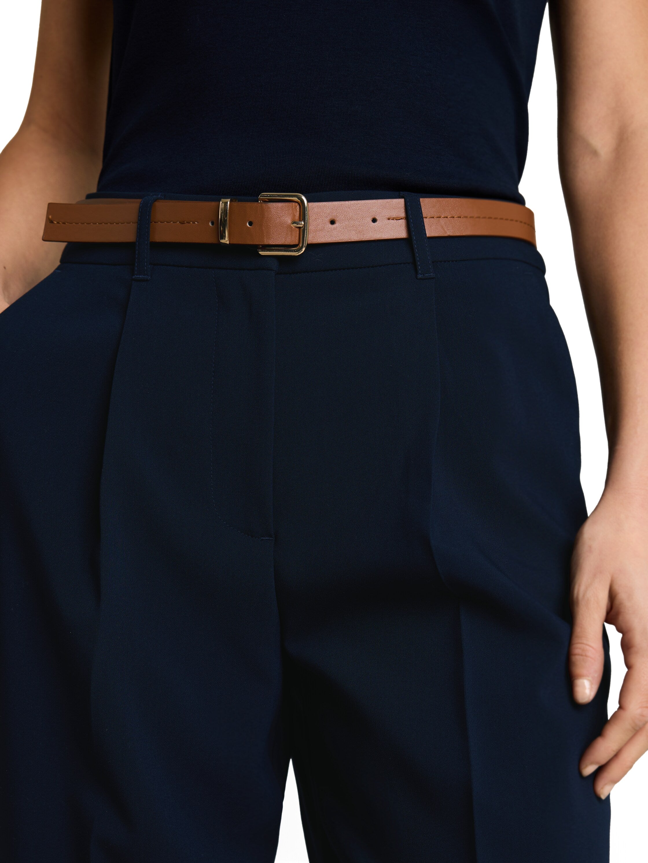 Tom Tailor Damen Hosen Sky Captain Blu