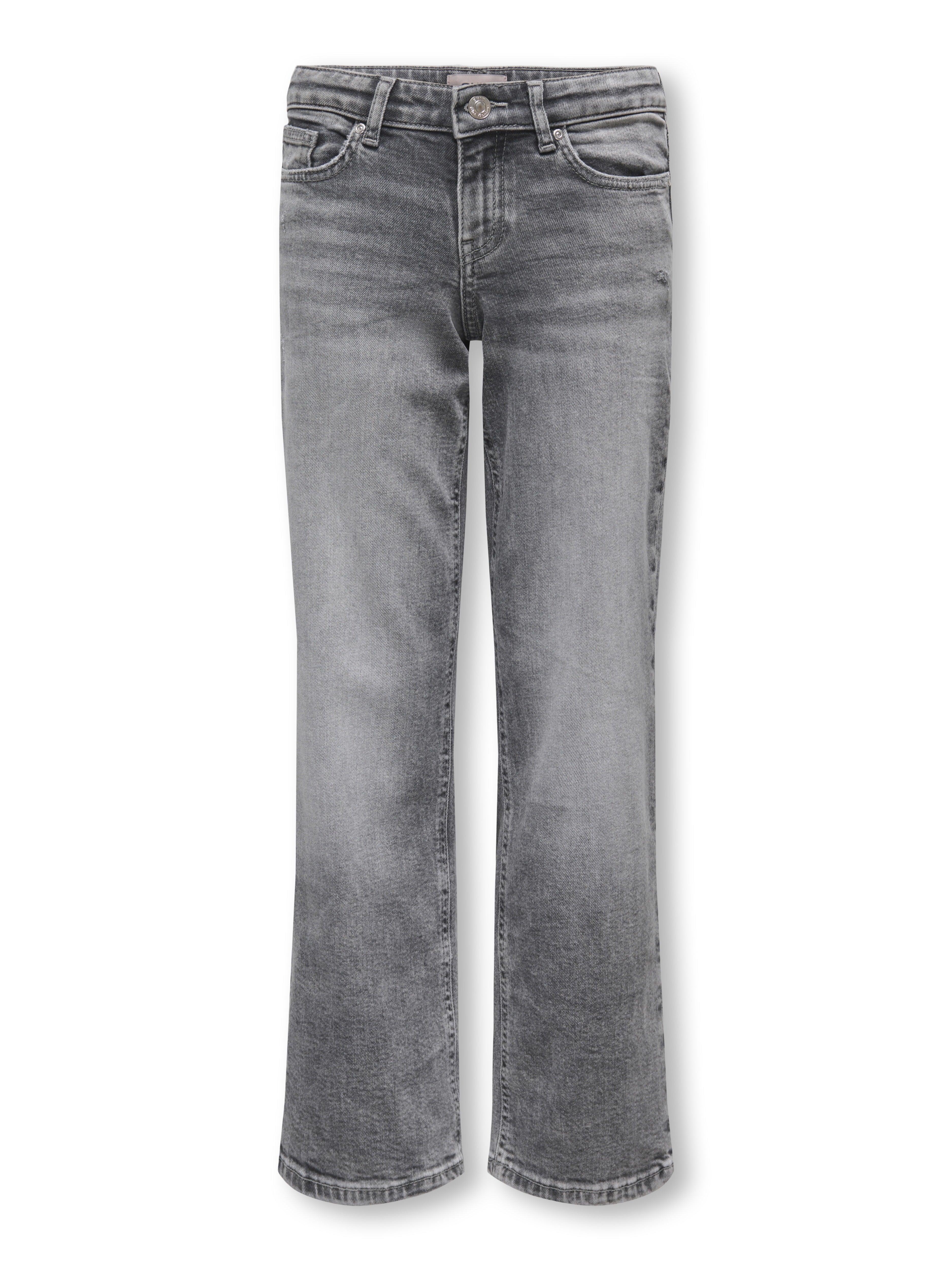 Only Mädchen Hosen, Jeans & Leggings Light Grey Deni