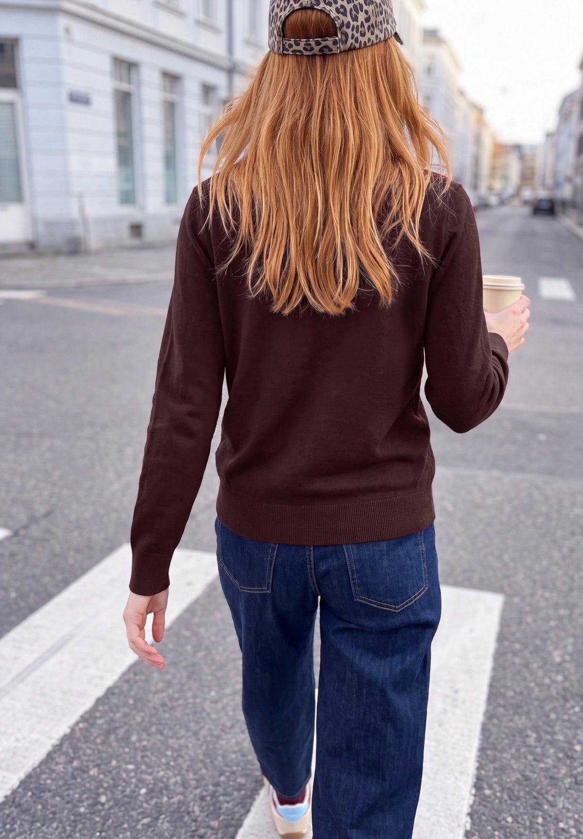 Street One Studio Damen Pullover Russet Re