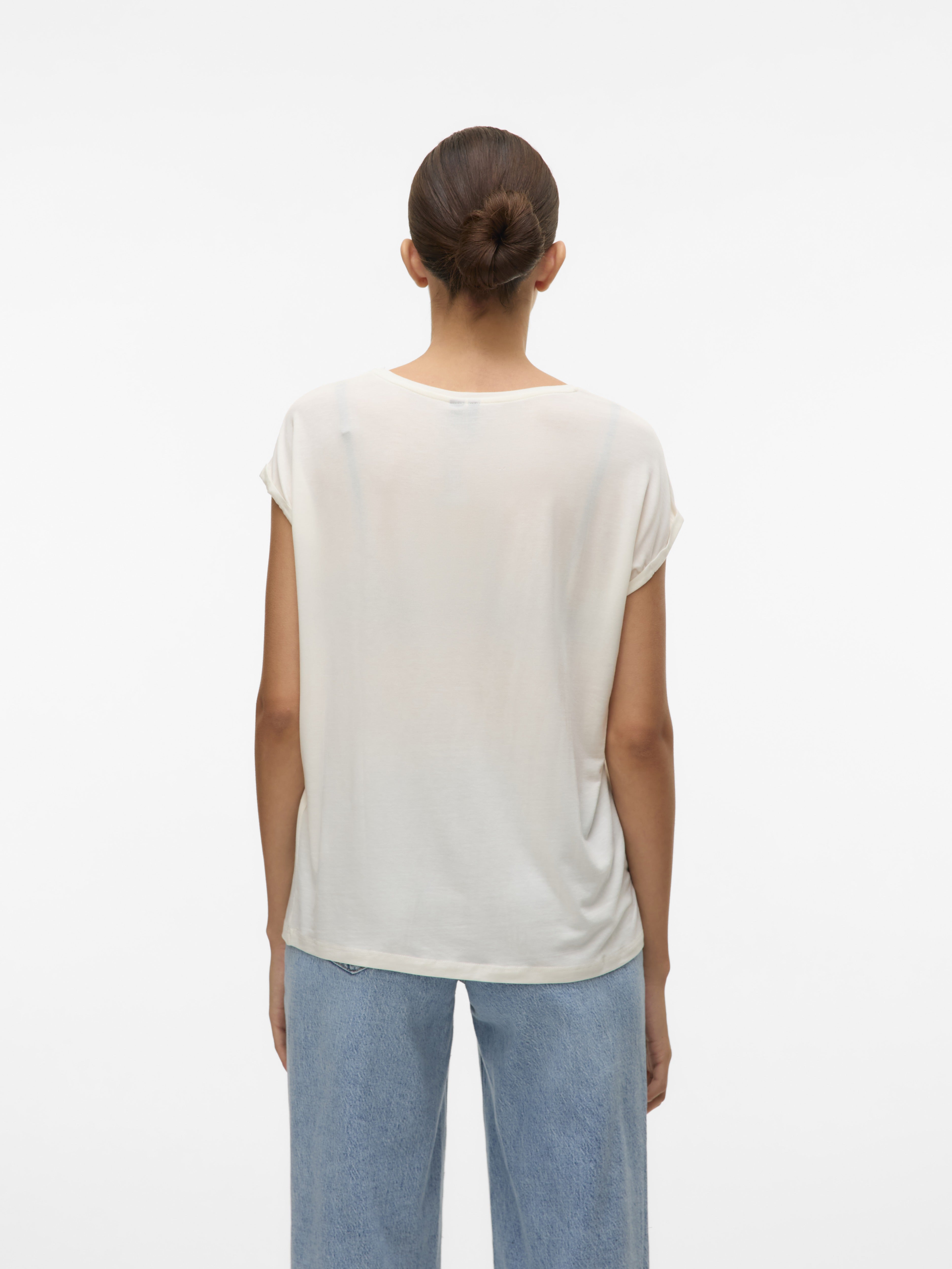 Vero Moda Damen T-Shirts Snow White