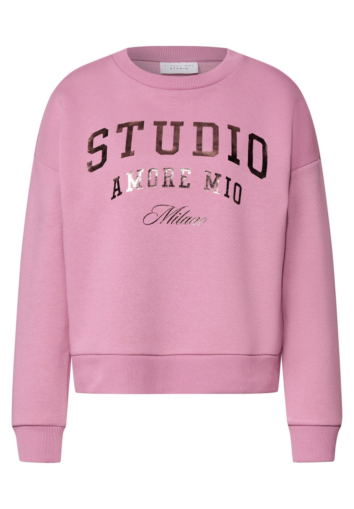 Street One Studio Damen Pullover  Pearly Ro