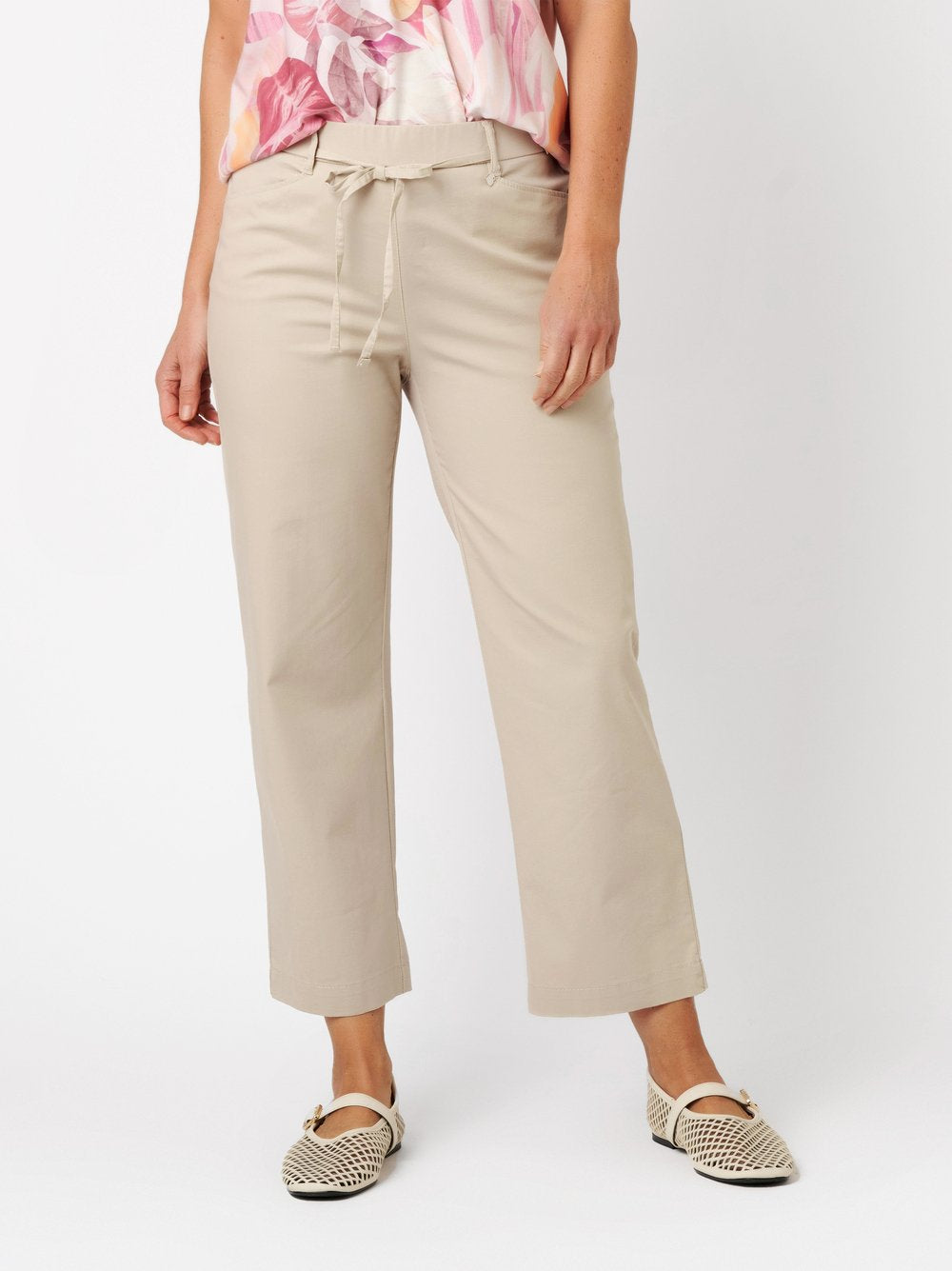 Toni Dress Damen Hosen Beige