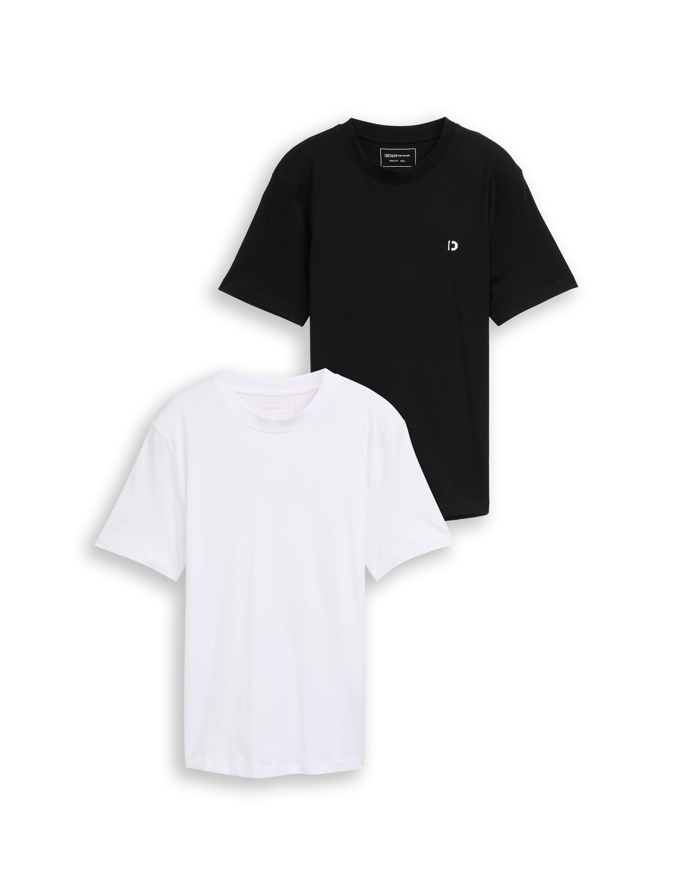 Tom Tailor denim Herren T-Shirts kurz White