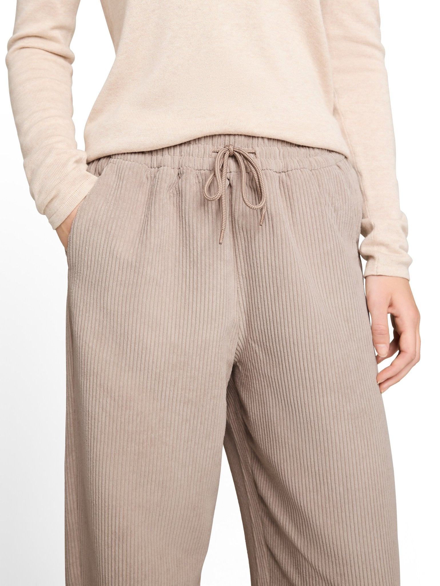 Tom Tailor denim Damen Hosen Atmosphere Beig