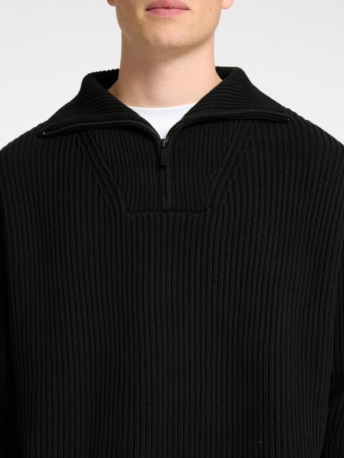 Selected homme Herren Pullover  Black
