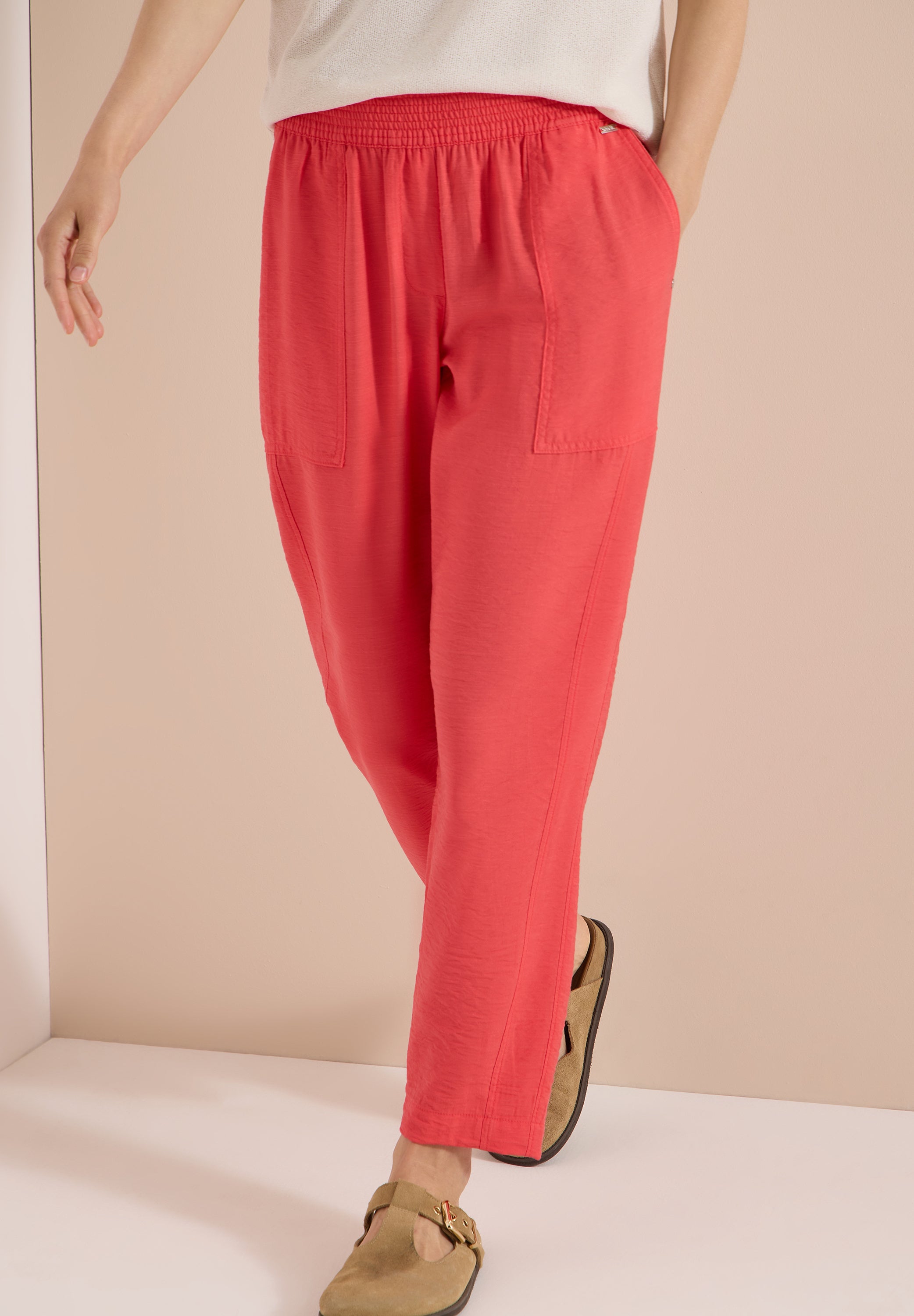 Cecil Damen Hosen  Coral