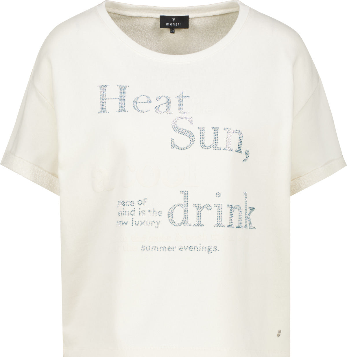 Monari Damen T-Shirts Marble