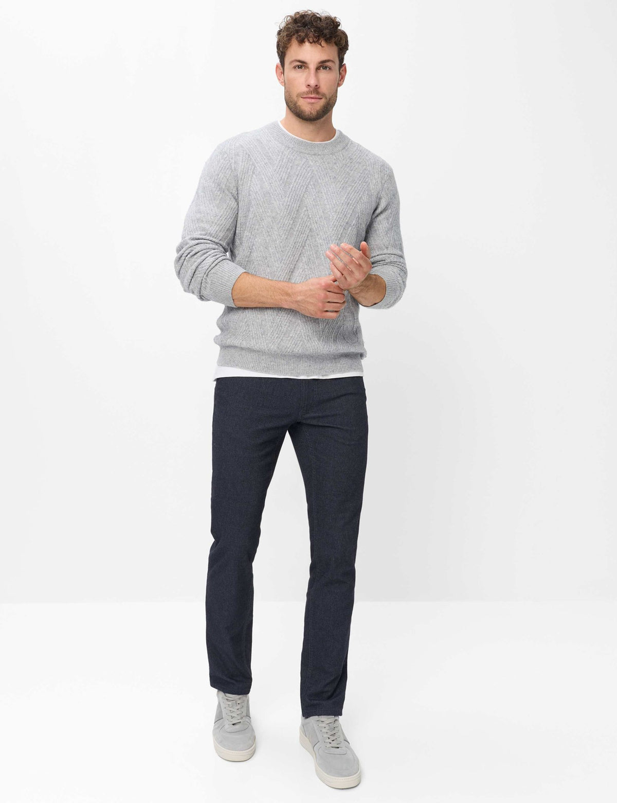 Brax Herren Hosen  Night Blue
