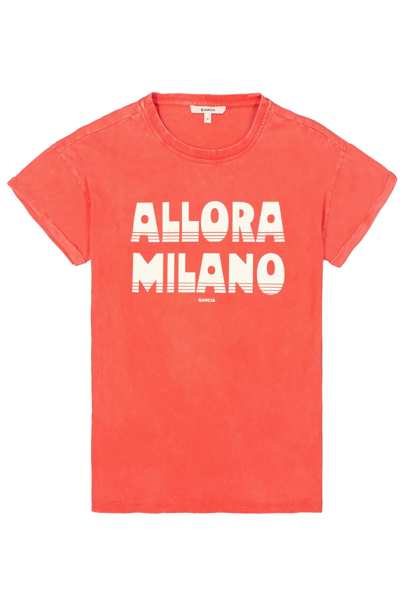 Garcia Damen T-Shirts Paprika