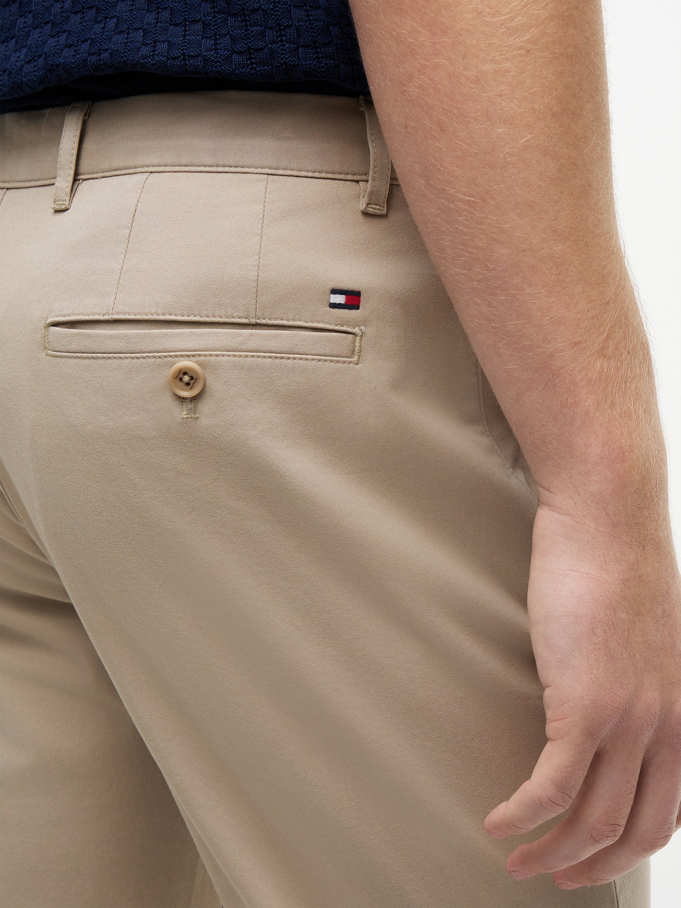 Tommy Hilfiger Herren Hosen Aeg Beige