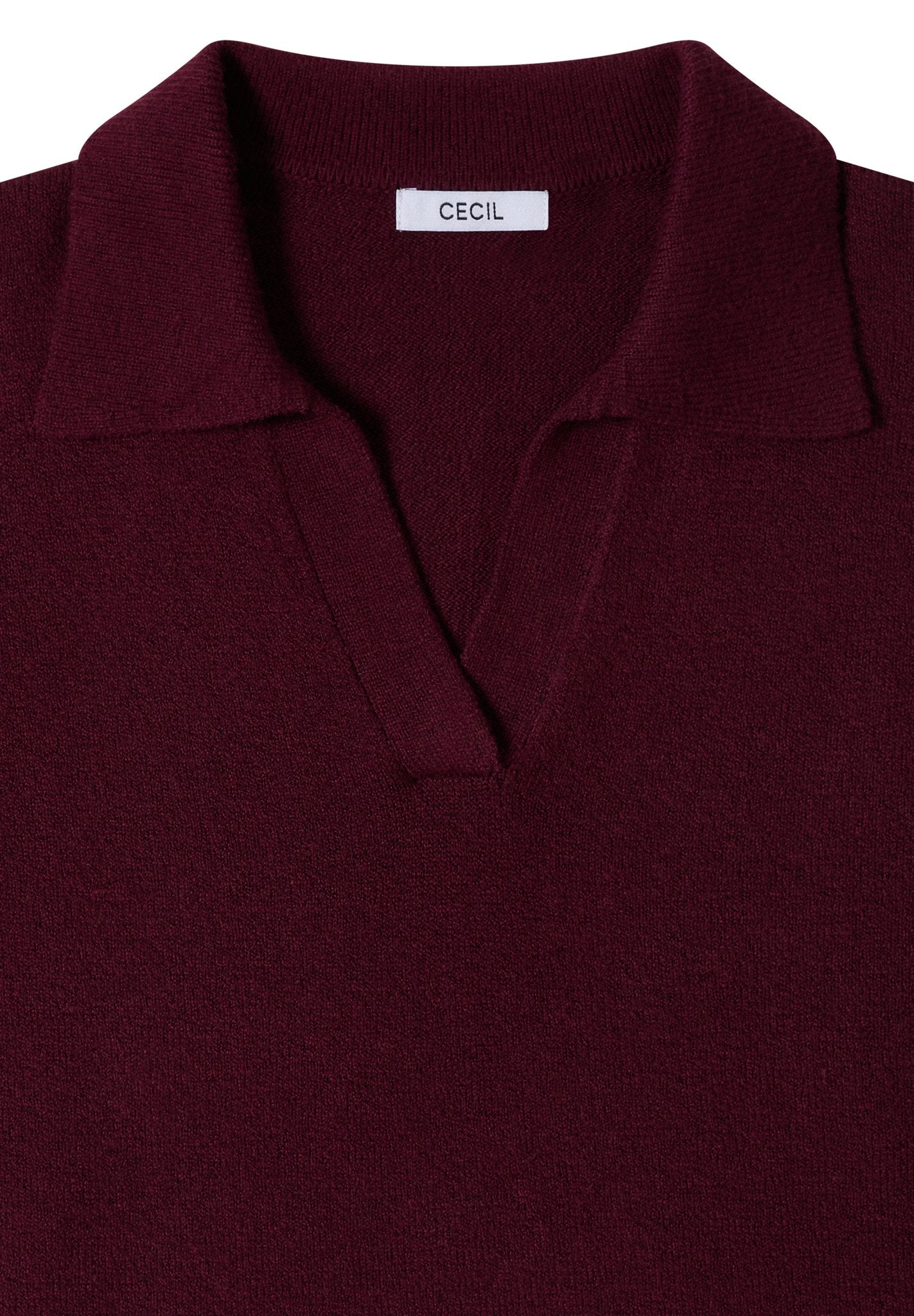Cecil Damen Pullover  Red Wine