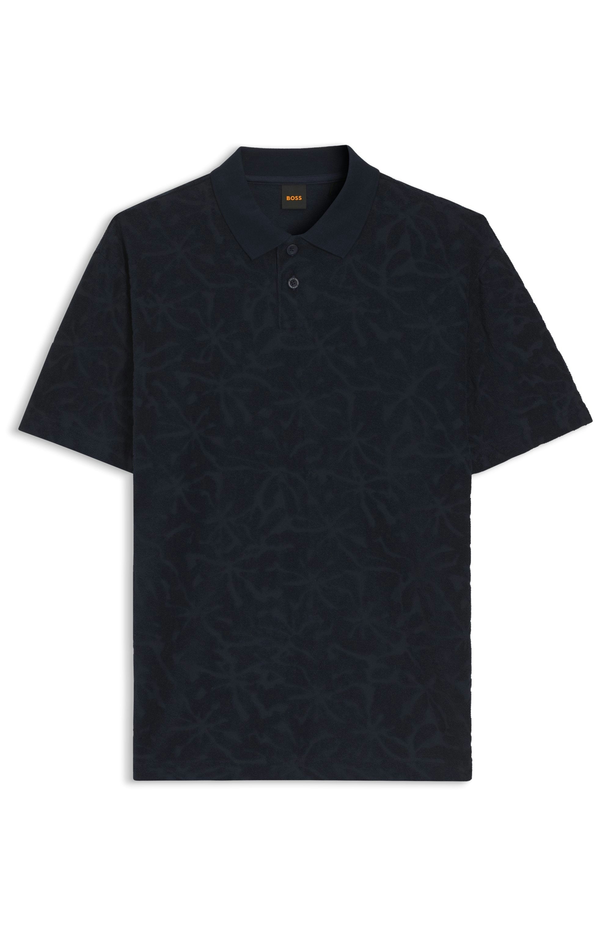 Boss Orange Herren Polo-Shirts Dark Blue