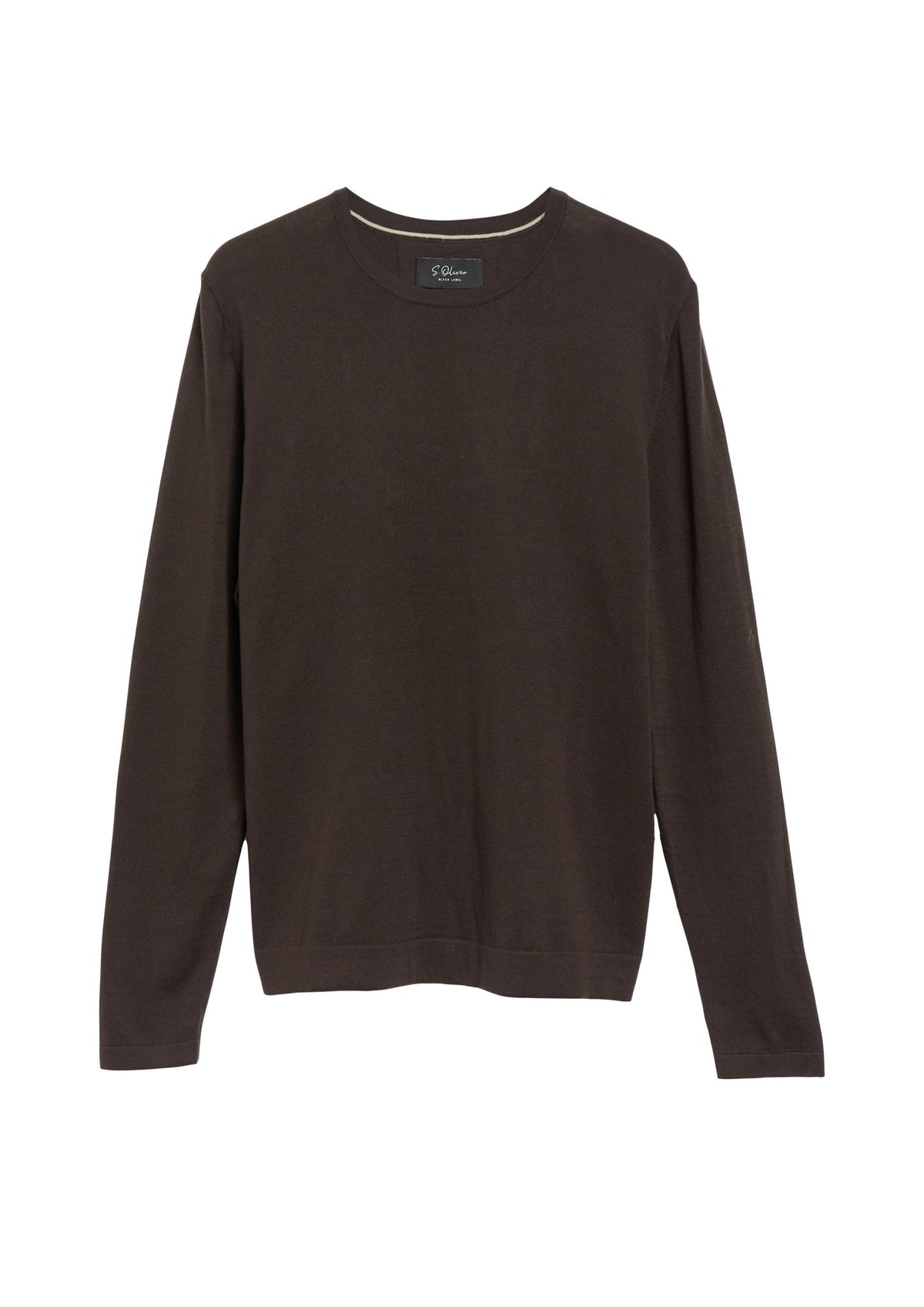 S. Oliver black Herren Pullover  Brown