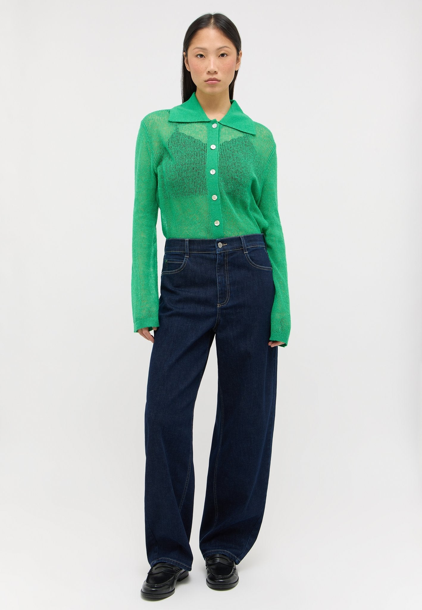 Angels Damen Jeans  Dark Indigo