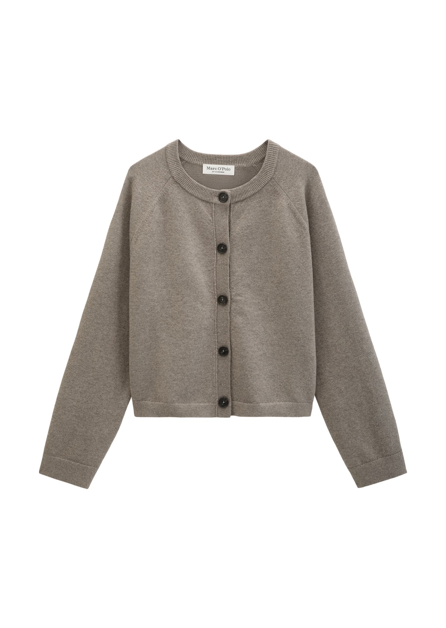 Marc O'Polo Damen Strickjacken Stone Taupe Mel