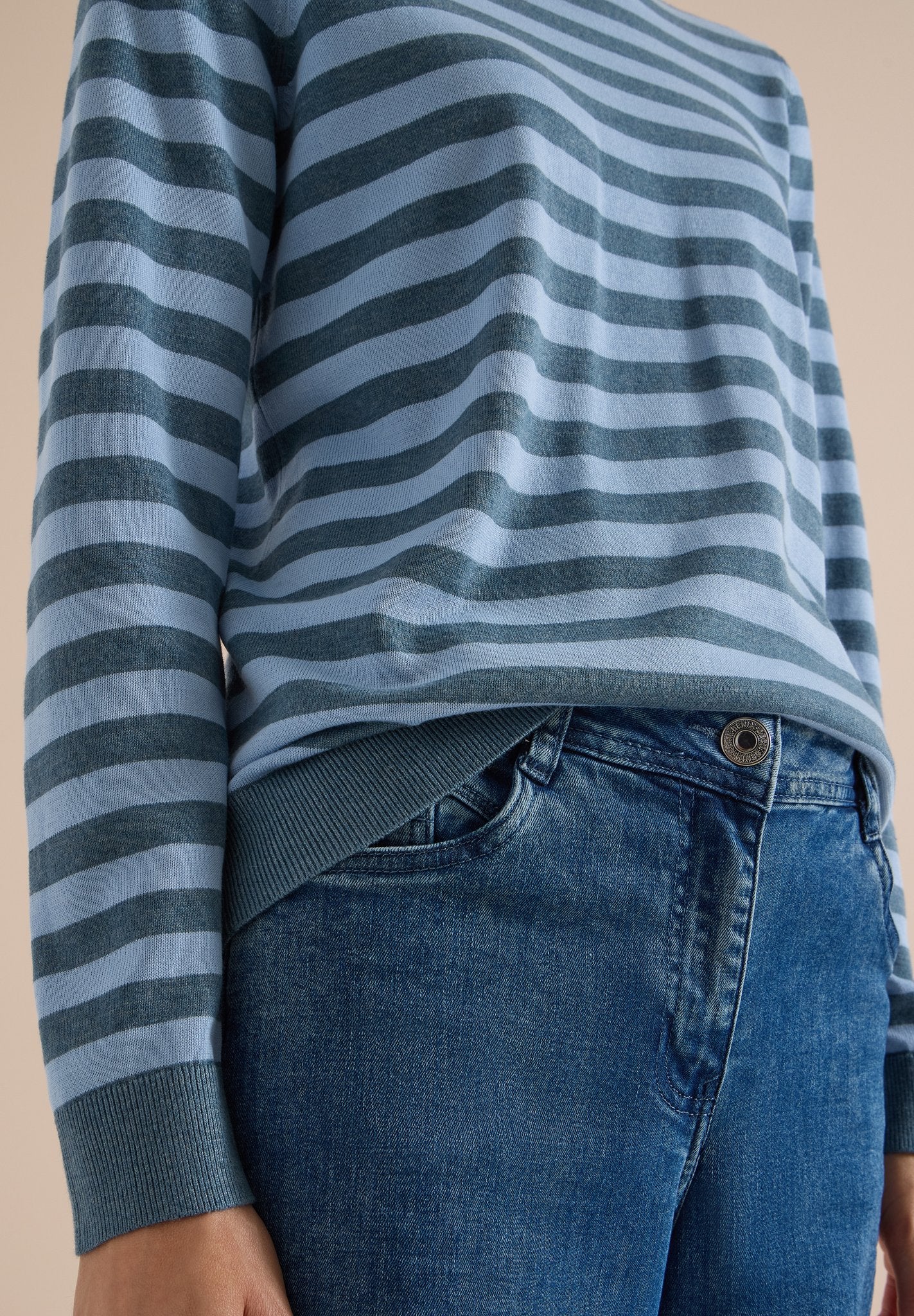 Cecil Damen Pullover  Easy Blue